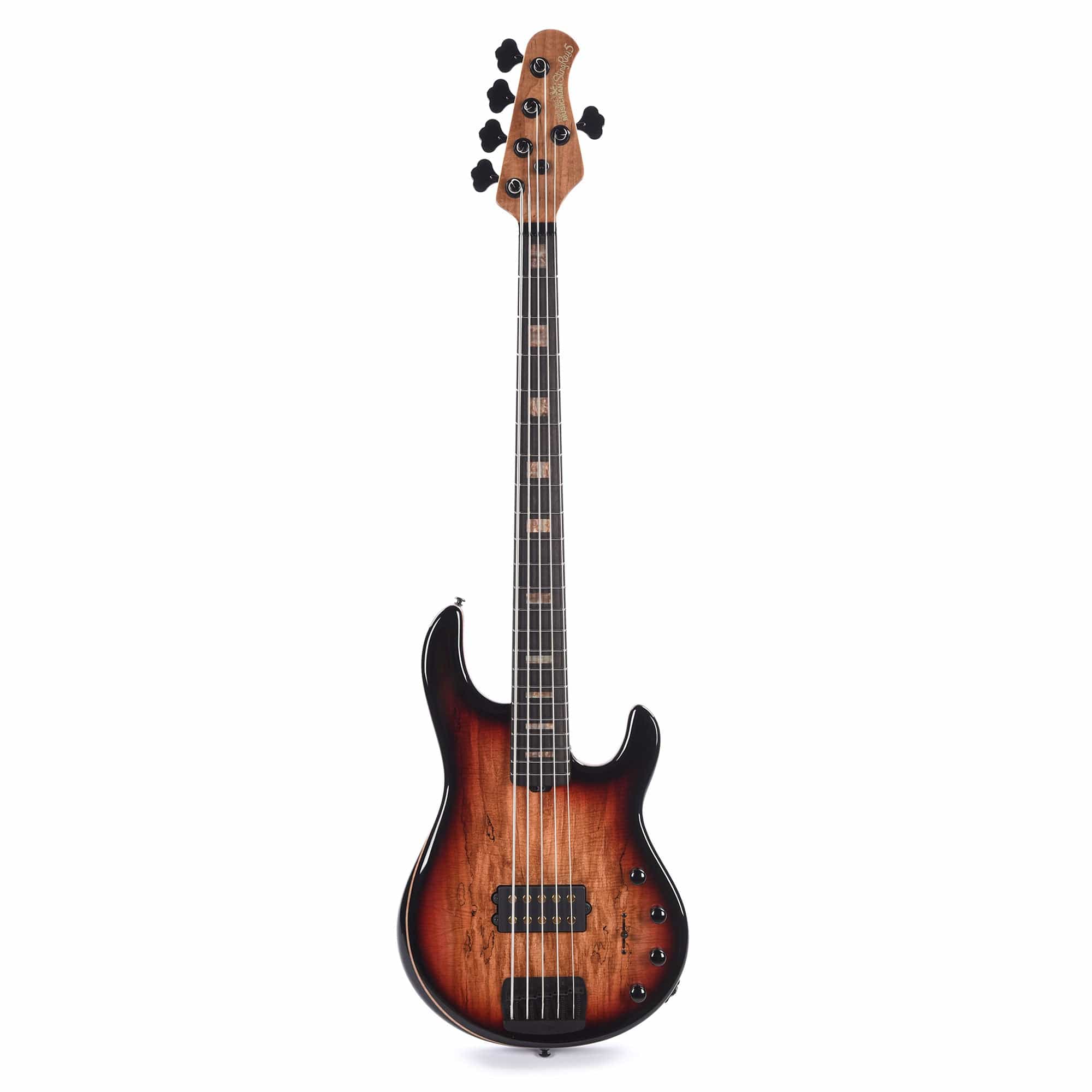 Music Man 35th Anniversary StingRay5 Spalted Sunburst Bass Guitars / 4-String