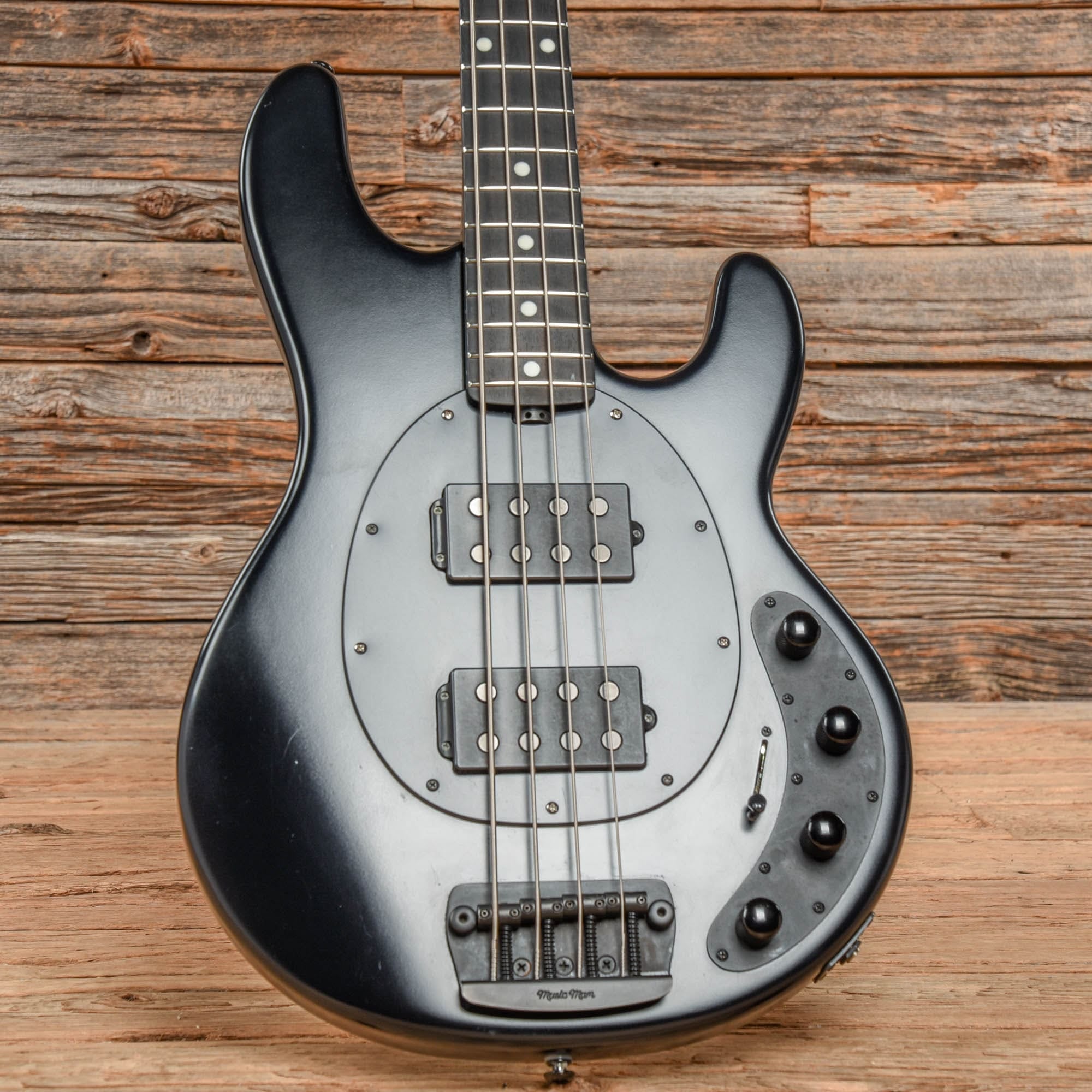 Music Man StingRay 4 HH Stealth 2017 Bass Guitars / 4-String