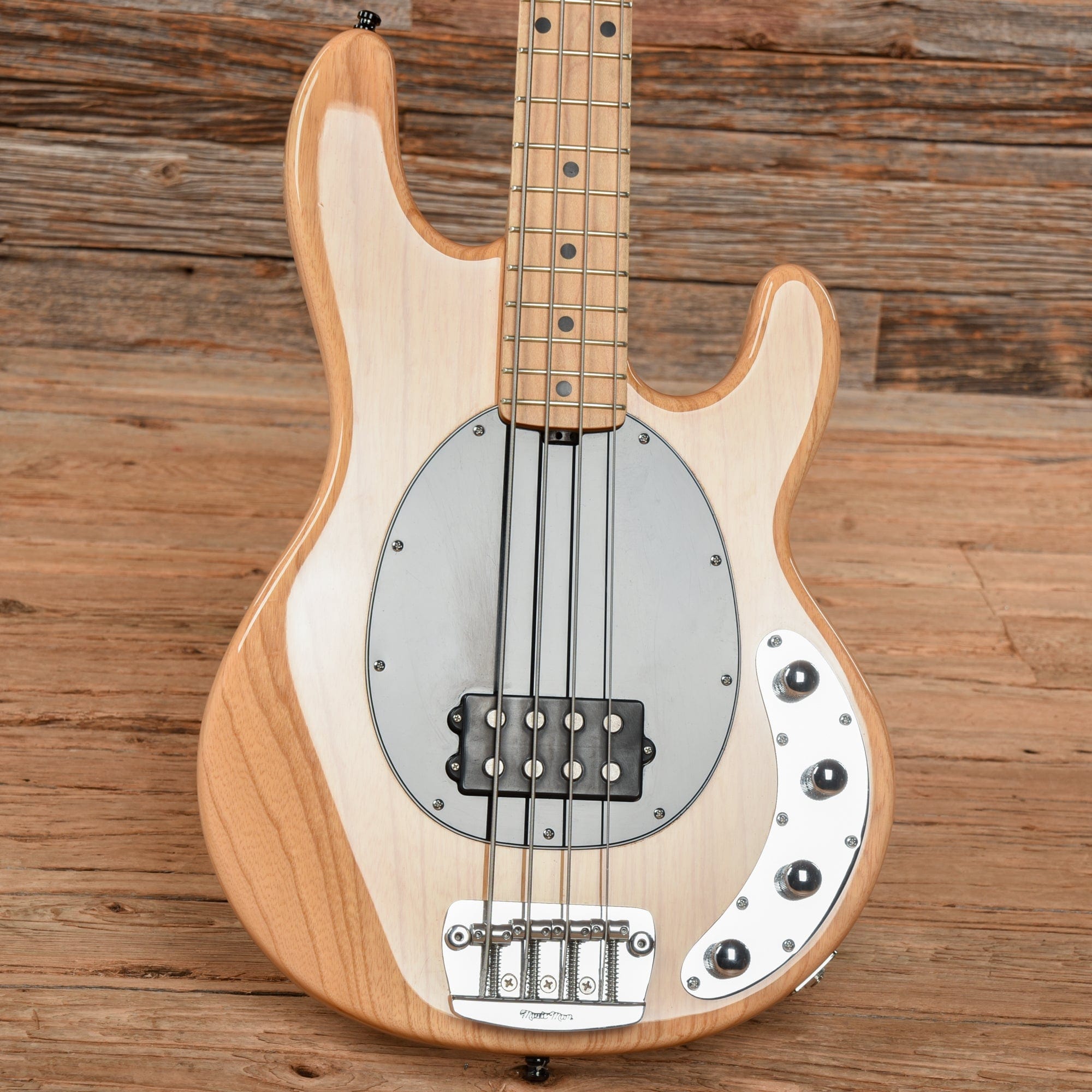 Music Man StingRay 4H Natural 2015 Bass Guitars / 4-String