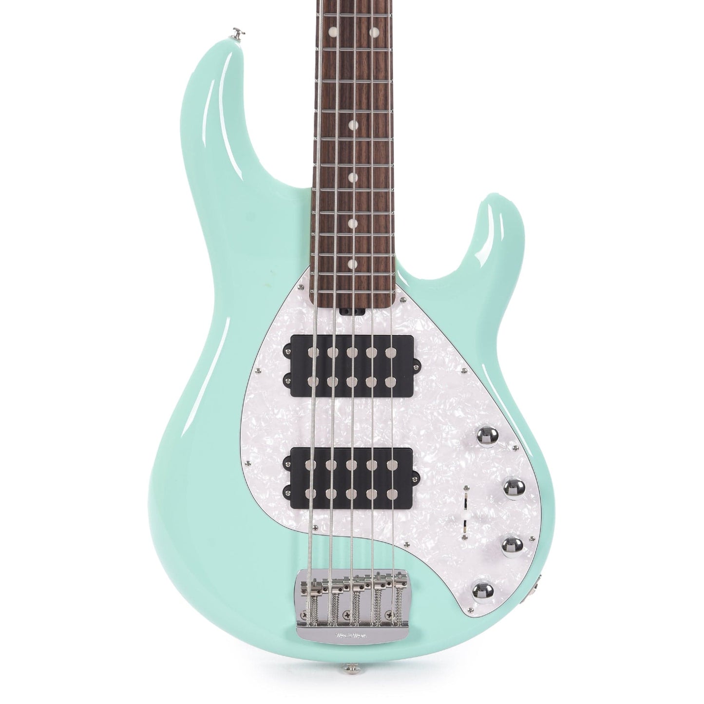 Music Man StingRay Special 5 HH Laguna Green w/Roasted Maple Neck Bass Guitars / 5-String or More