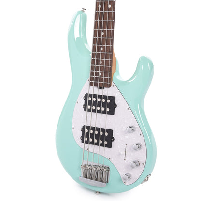 Music Man StingRay Special 5 HH Laguna Green w/Roasted Maple Neck Bass Guitars / 5-String or More