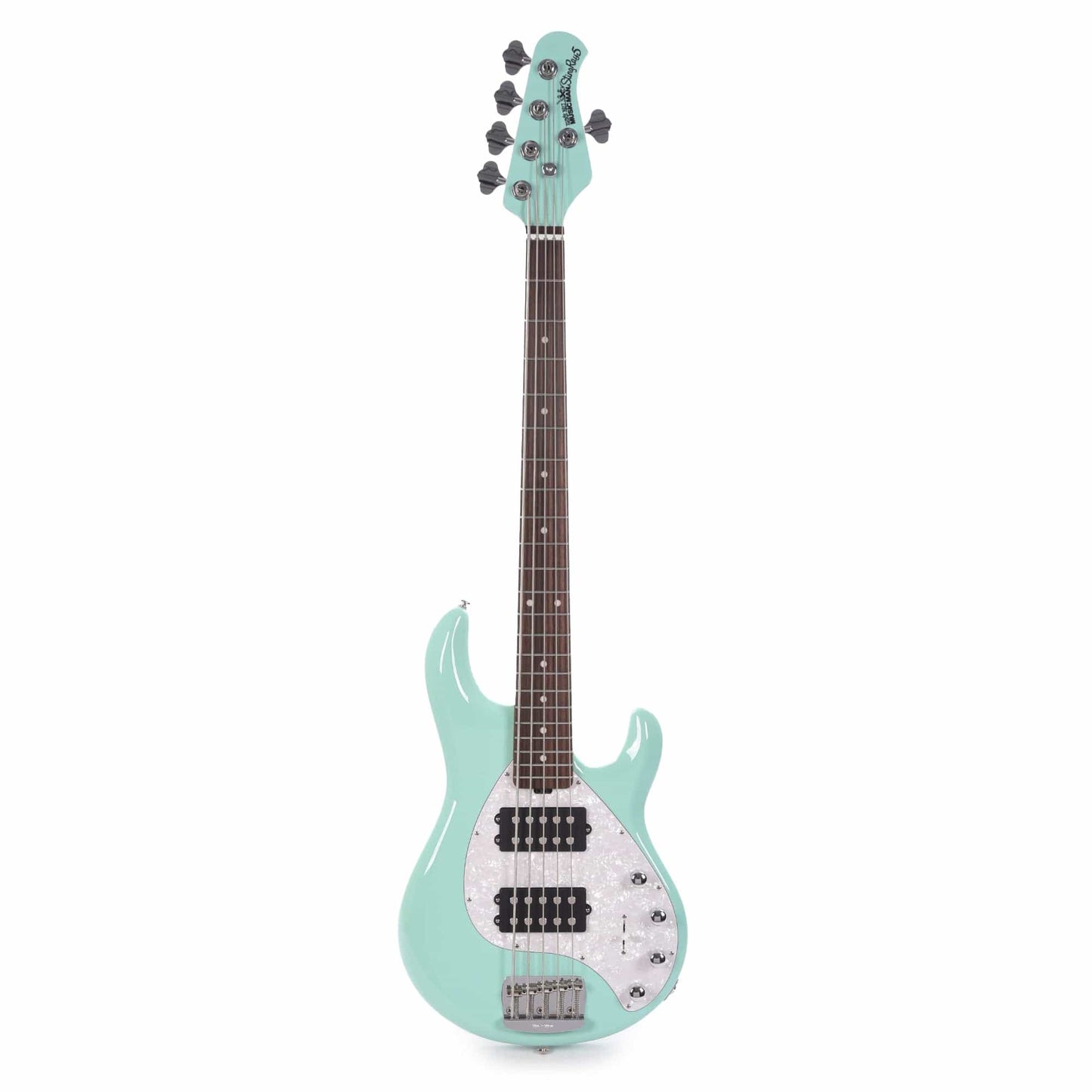 Music Man StingRay Special 5 HH Laguna Green w/Roasted Maple Neck Bass Guitars / 5-String or More