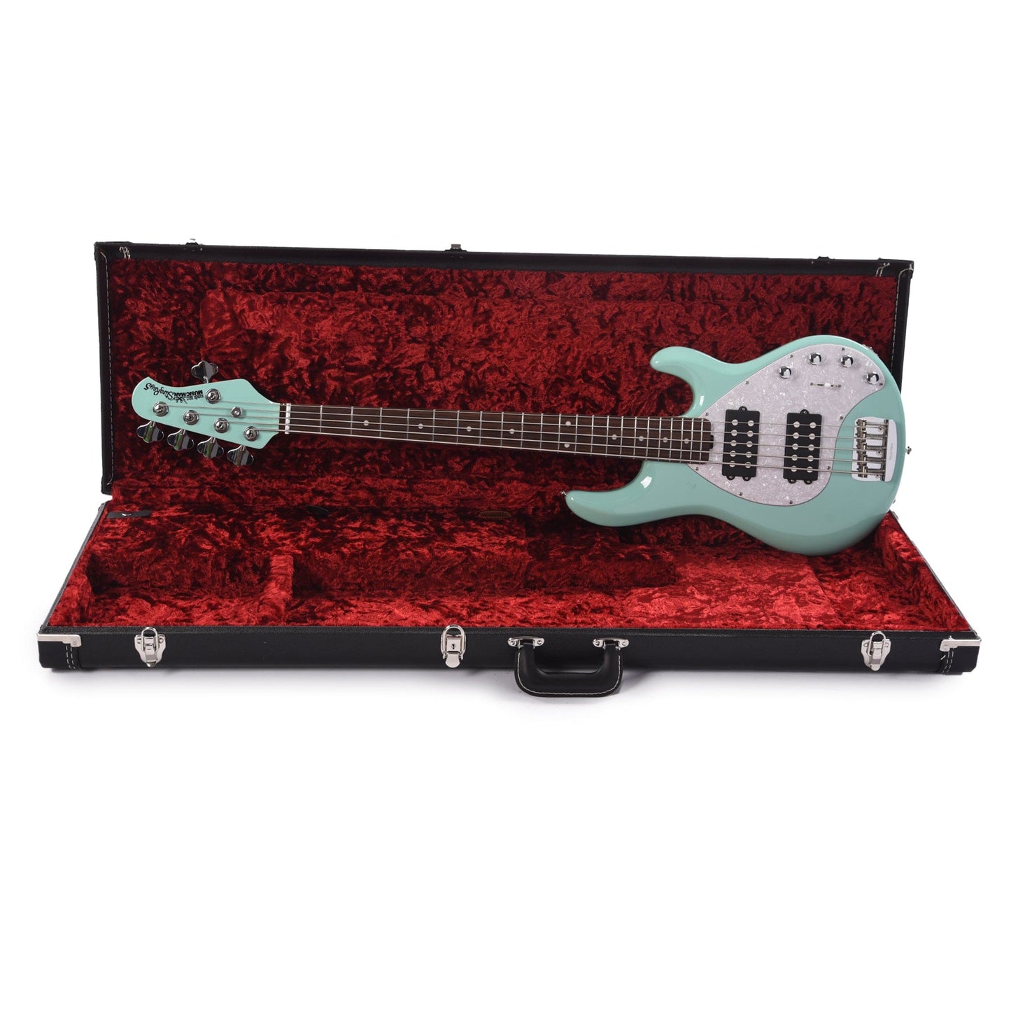 Music Man StingRay Special 5 HH Laguna Green w/Roasted Maple Neck Bass Guitars / 5-String or More