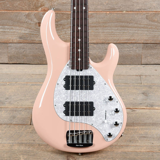 Music Man StingRay Special 5 HH Pueblo Pink w/Roasted Maple Neck Bass Guitars / 5-String or More