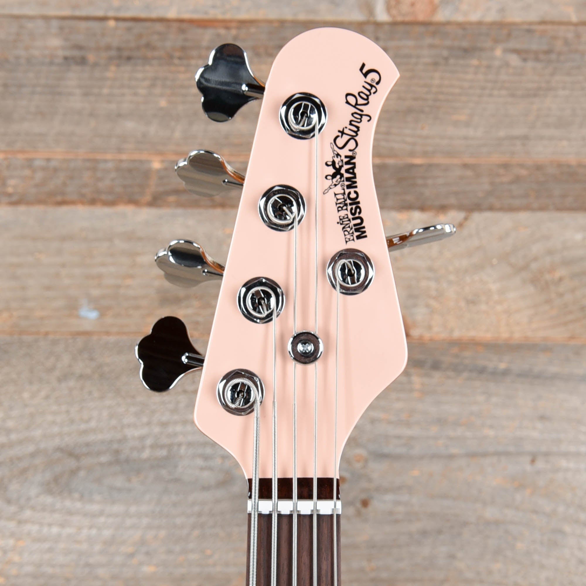 Music Man StingRay Special 5 HH Pueblo Pink w/Roasted Maple Neck Bass Guitars / 5-String or More