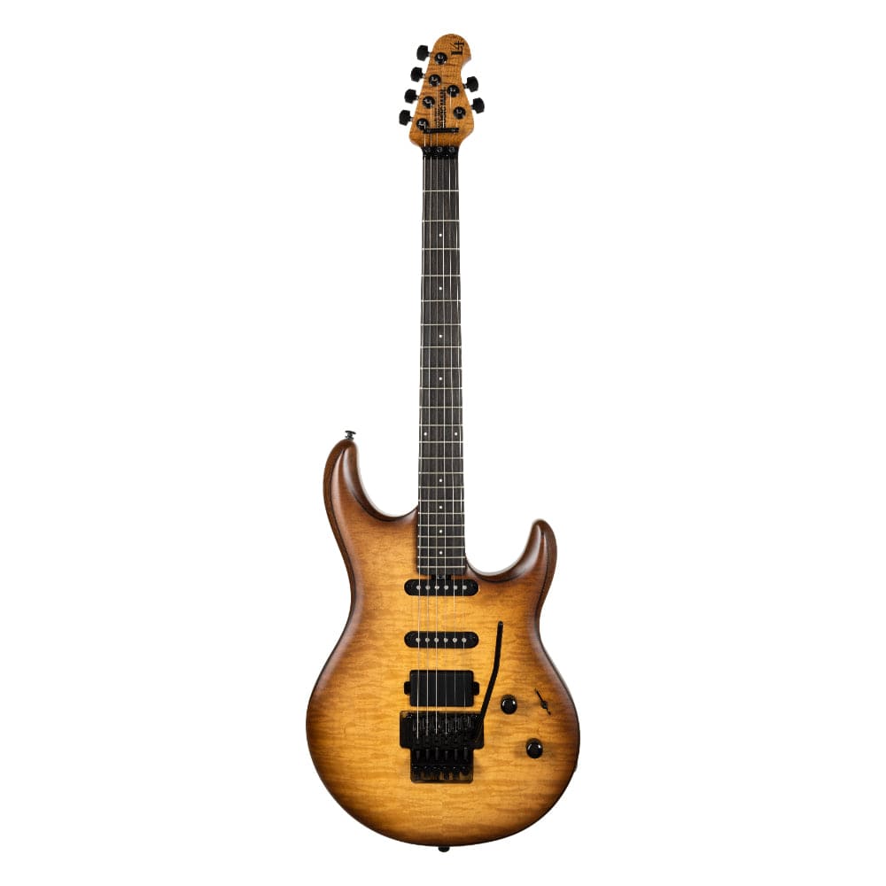 Music Man 30th Anniversary Luke 4 Maple Top HSS Steamroller w/Roasted Figured Maple Neck Electric Guitars / Solid Body