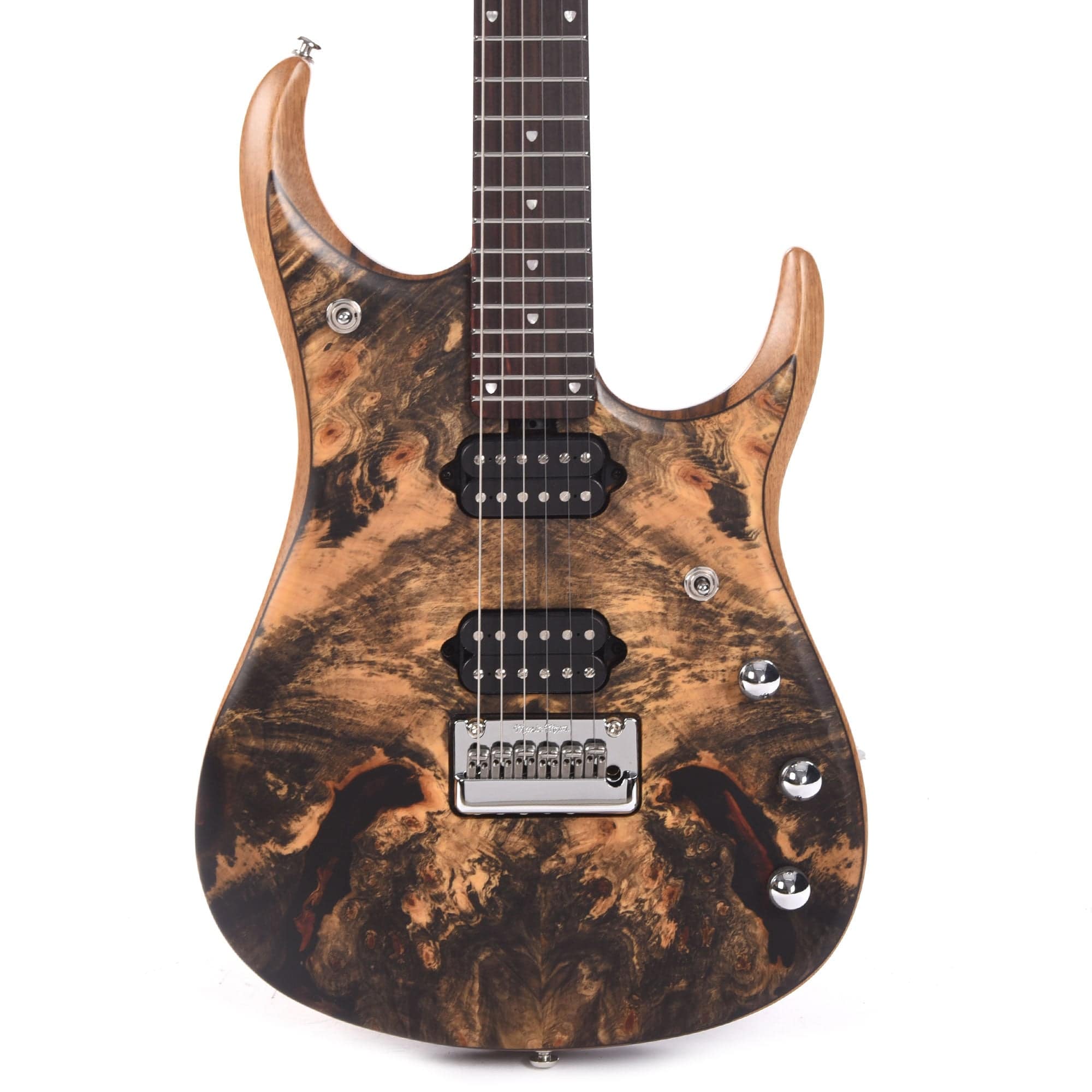 Music Man BFR John Petrucci JP15 Guitar Butterscotch Burl Electric Guitars / Solid Body