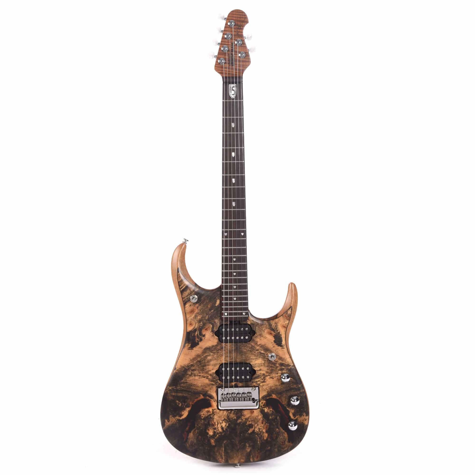 Music Man BFR John Petrucci JP15 Guitar Butterscotch Burl Electric Guitars / Solid Body