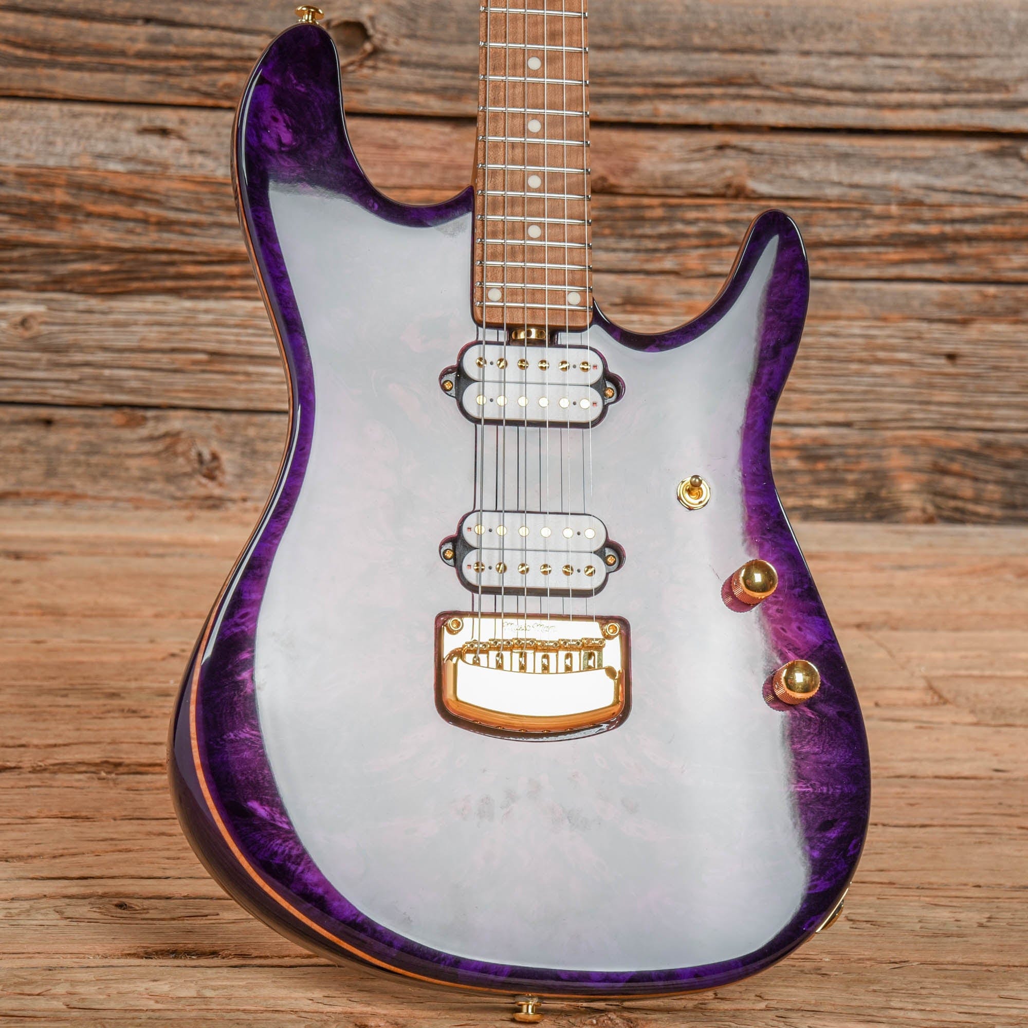 Music Man Jason Richardson Signature Cutlass Majora Purple 2022 Electric Guitars / Solid Body