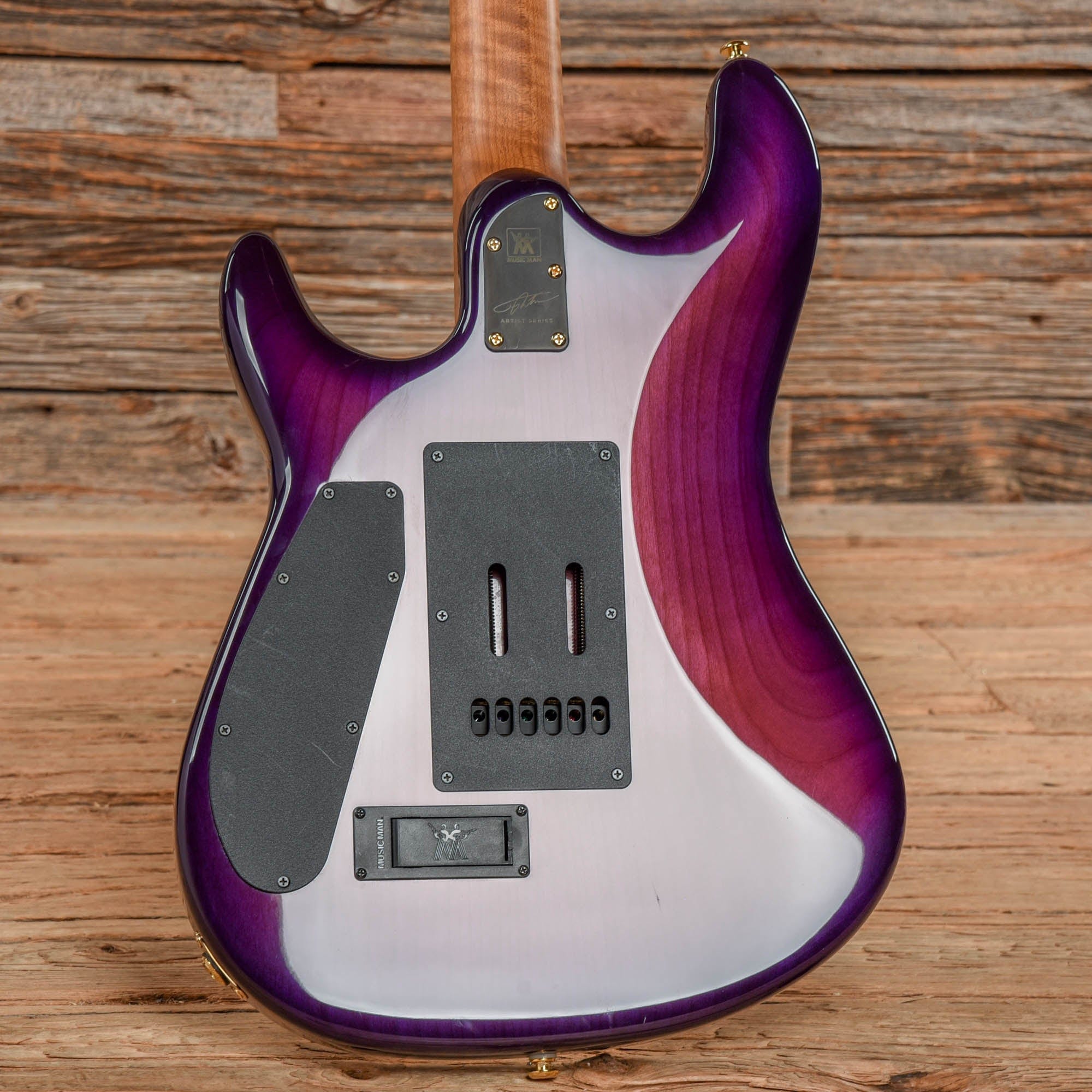 Music Man Jason Richardson Signature Cutlass Majora Purple 2022 Electric Guitars / Solid Body