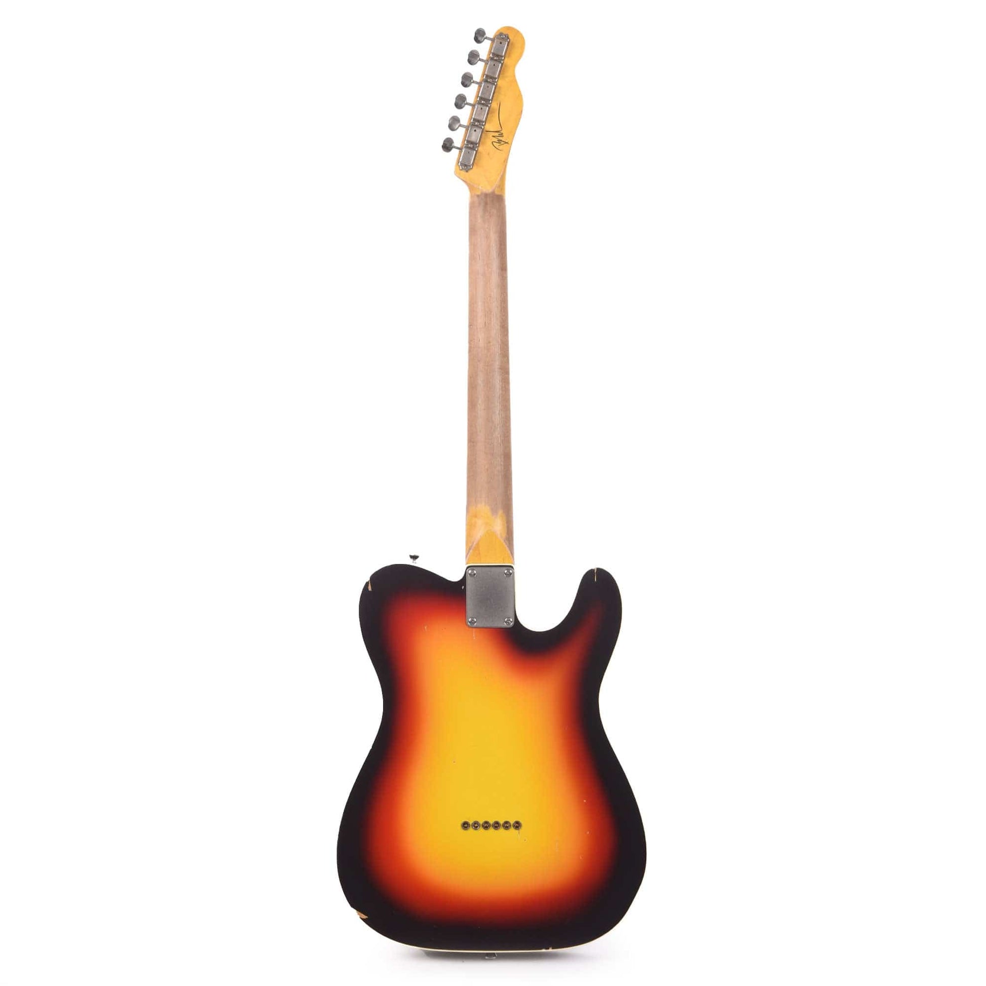 Nash T-63 LEFTY 3-Tone Sunburst Light Reilc Double Bound w/3-Ply White Pickguard, & Lollar Pickups Electric Guitars / Solid Body