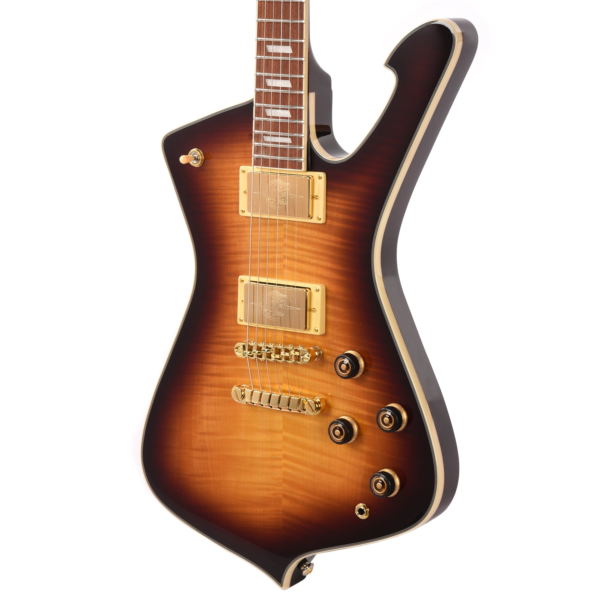 Ibanez IC420FMVLS Iceman 6-String Electric Guitar Violin Sunburst