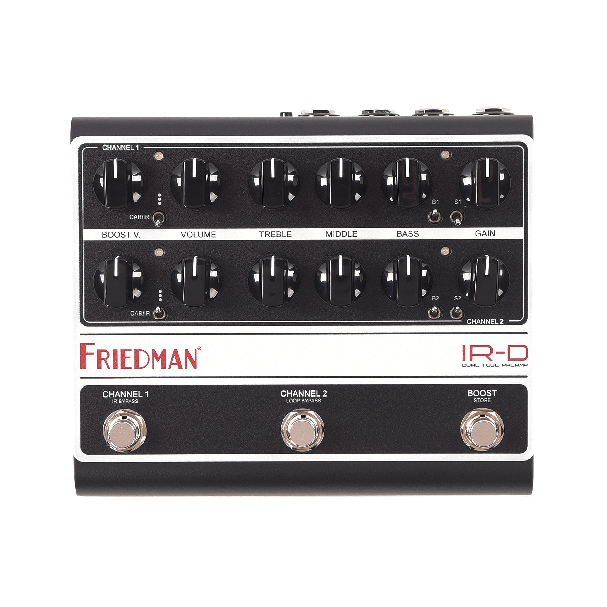 Friedman IR-D 2-Channel All-Tube High Voltage Preamp Pedal