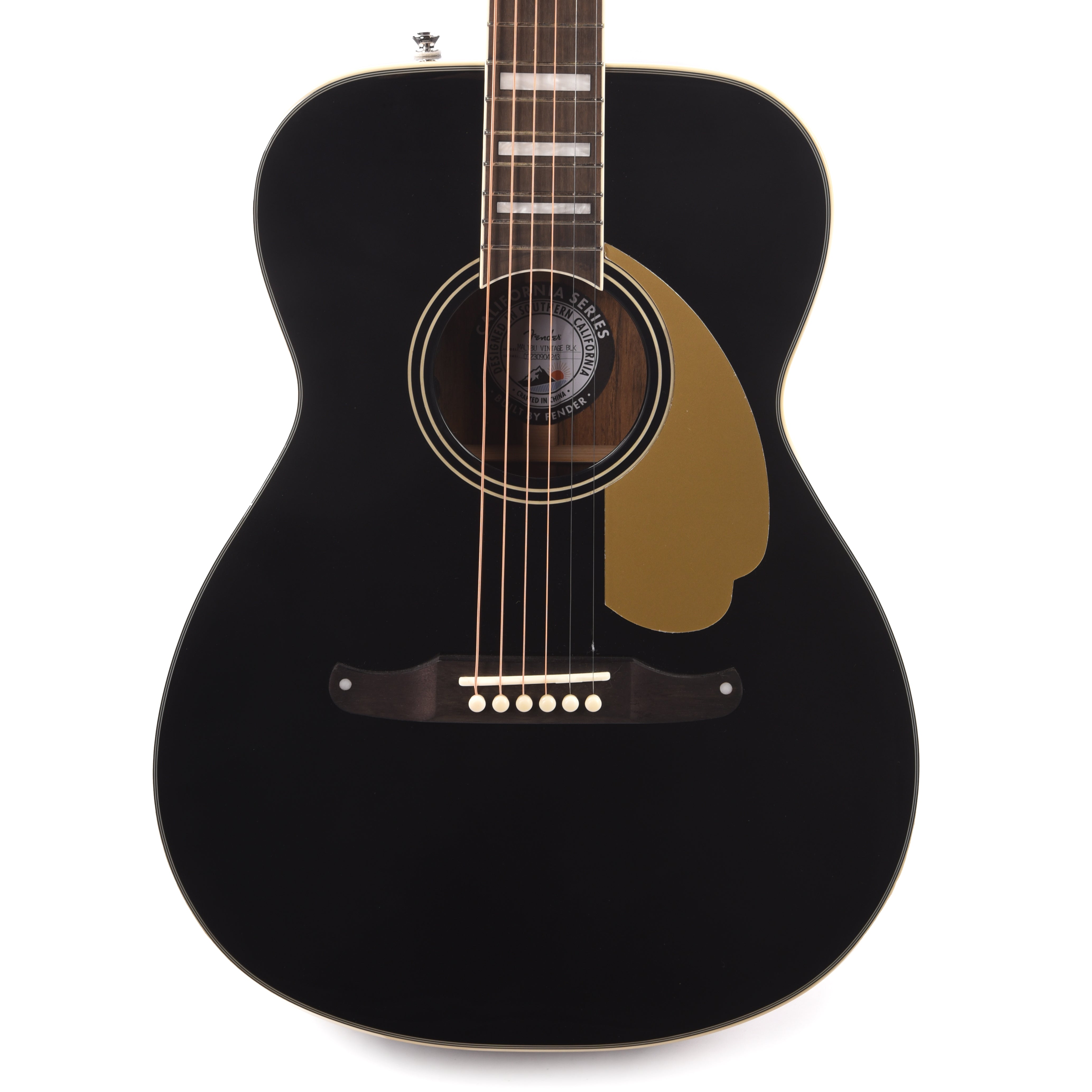 Fender Malibu Vintage Black