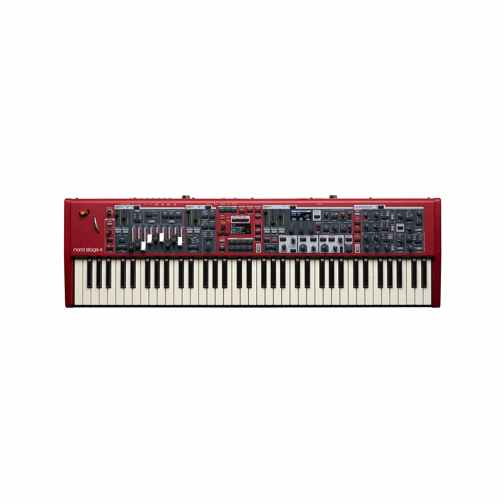 Nord Stage 4 Compact 73-Key Semi-Weighted Keyboard Keyboards and Synths / Electric Pianos