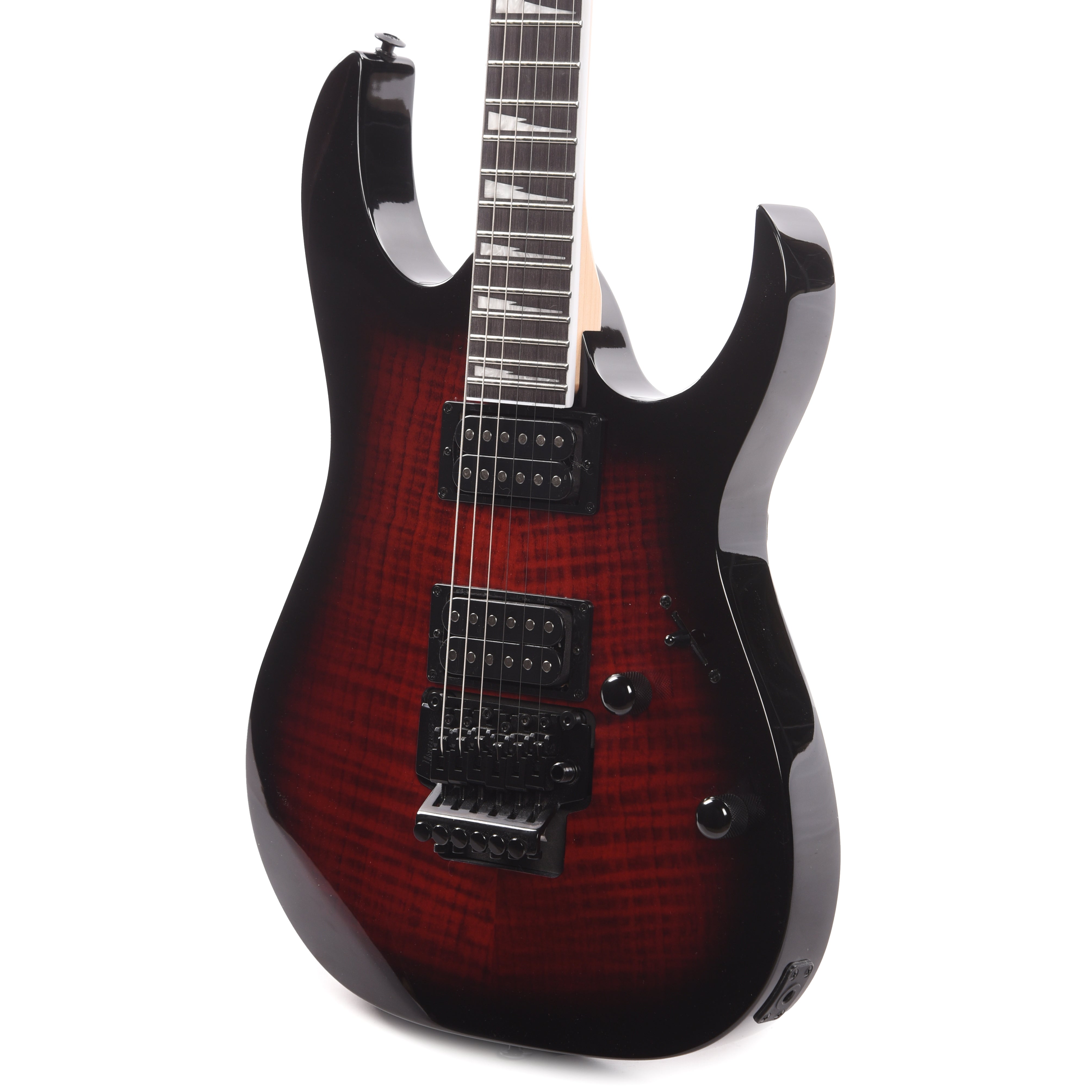 Ibanez GRG320FATRB GIO RG 6-String Electric Guitar Transparent Red Burst