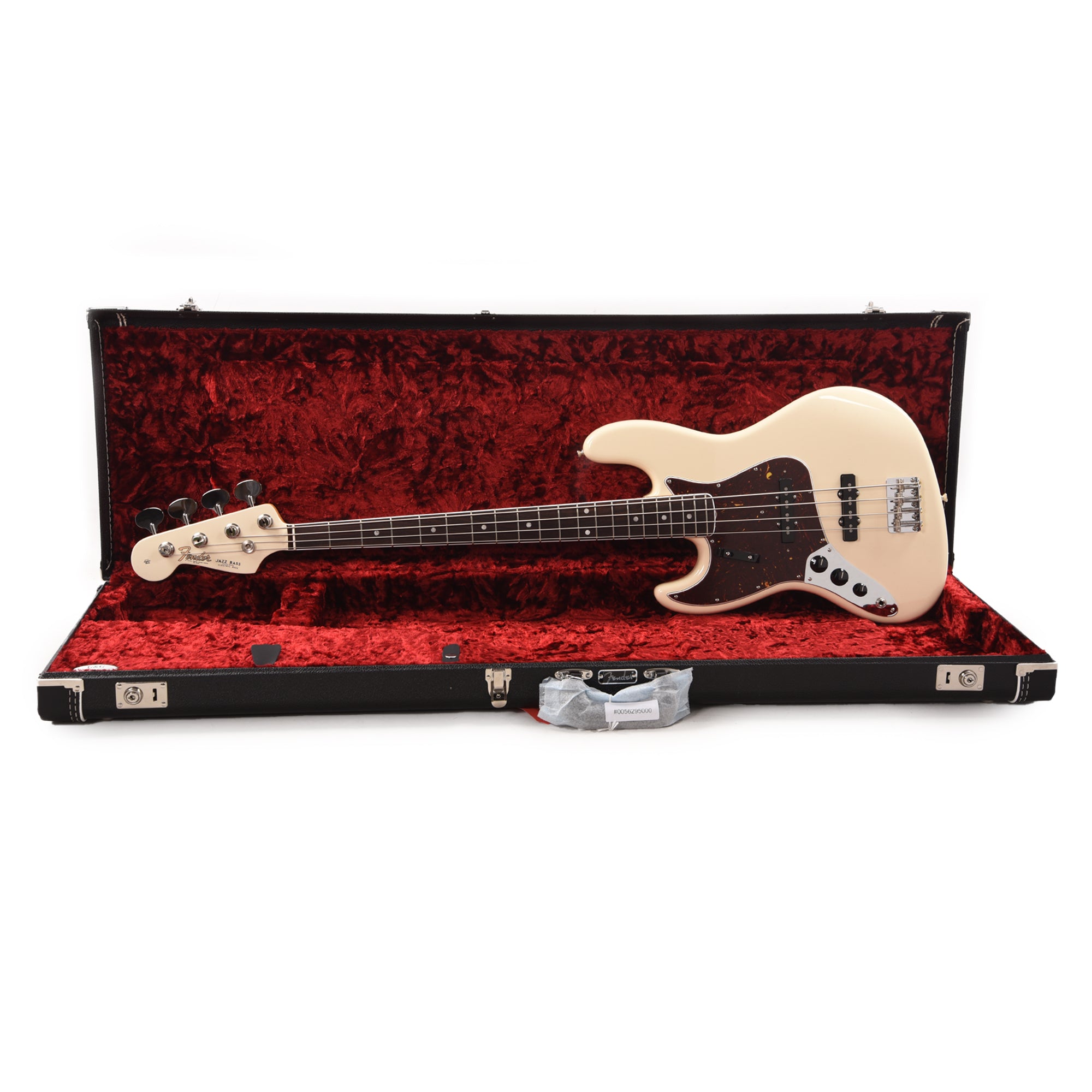 Fender American Vintage II 1966 Jazz Bass Olympic White LEFTY