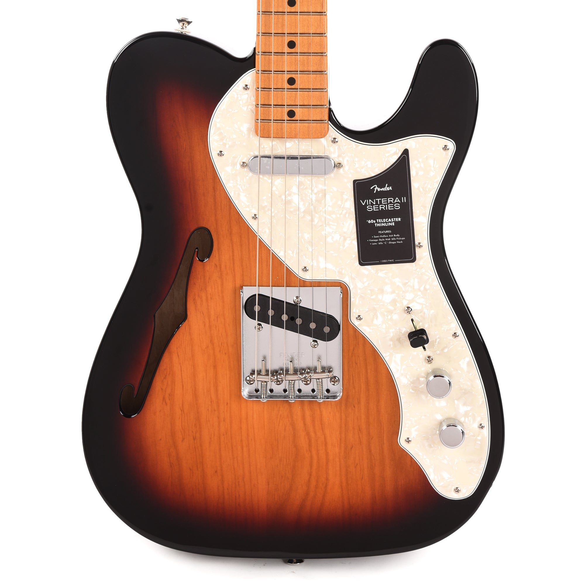 Fender Vintera II 60s Telecaster Thinline 3-Color Sunburst