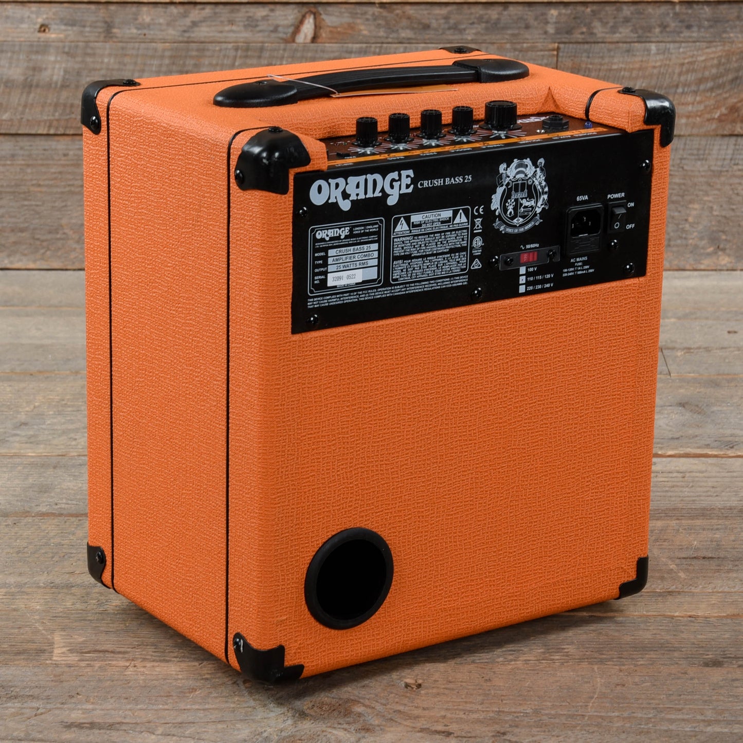 Orange Crush Bass 25 1x8 25w Combo Amps / Bass Combos