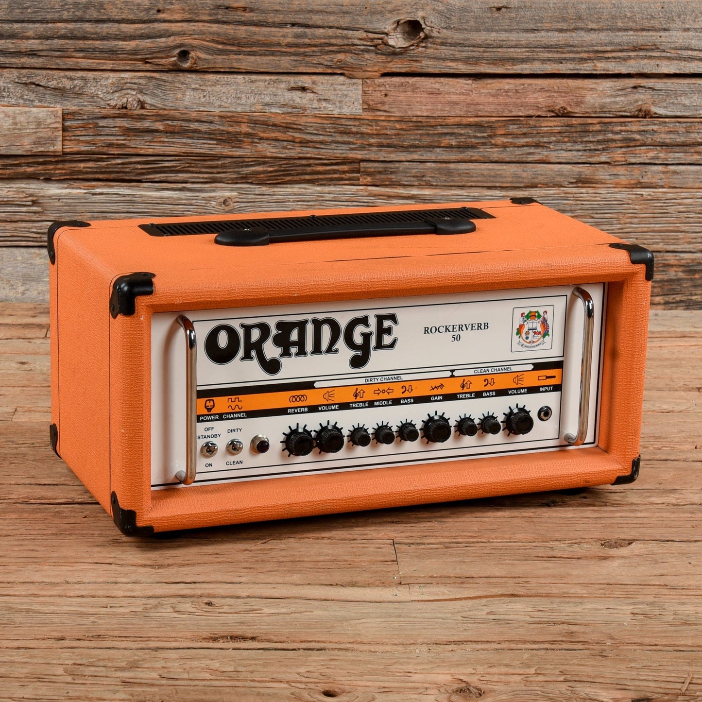 Orange Rockerverb 50 2-Channel 50-Watt Guitar Amp Head Amps / Guitar Cabinets