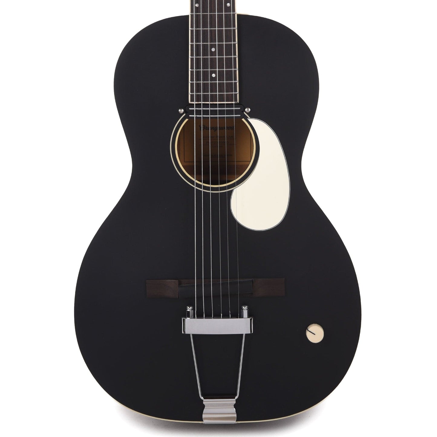 Orangewood Juniper Black Live Rubber Bridge Parlor Acoustic Guitar Acoustic Guitars / Parlor