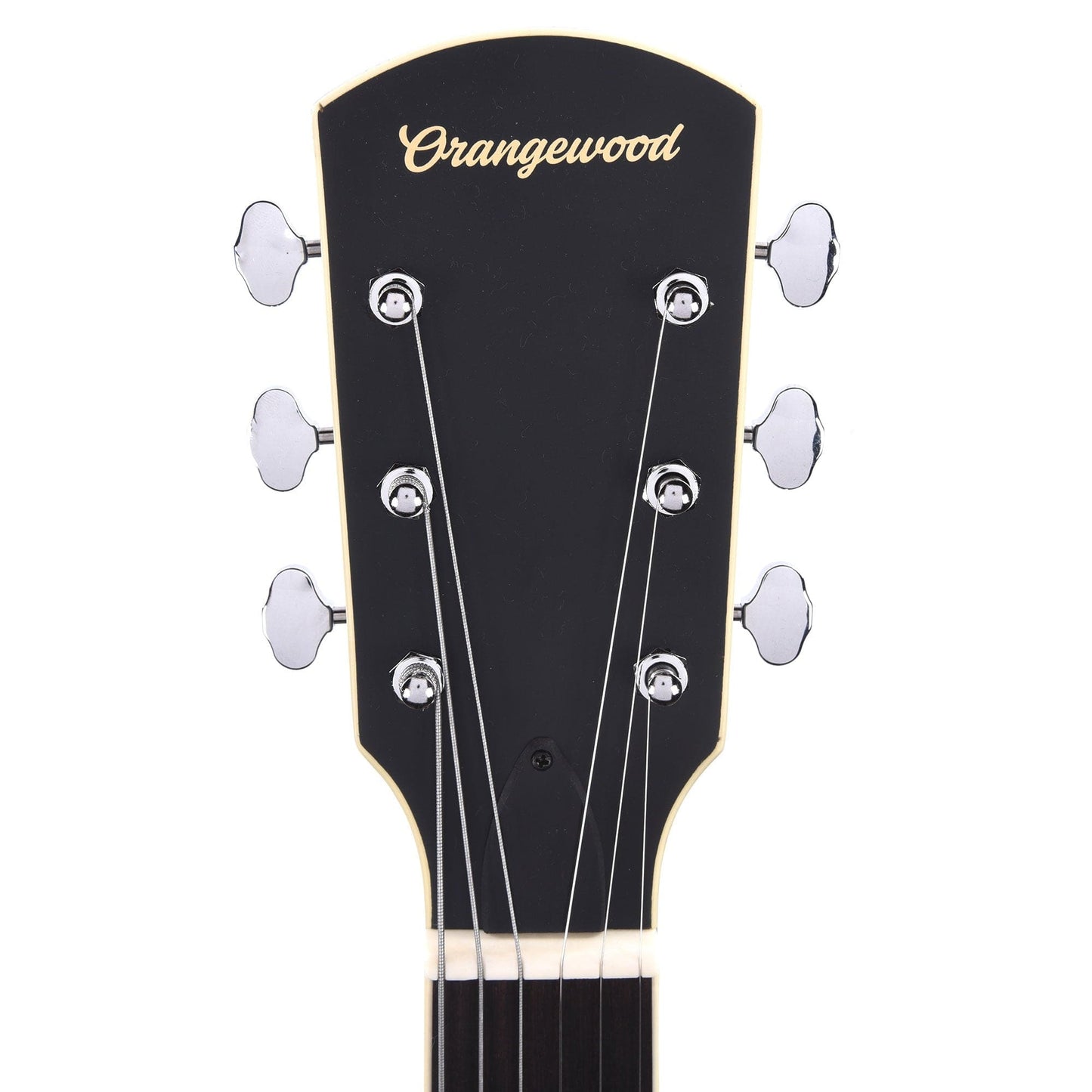 Orangewood Juniper Black Live Rubber Bridge Parlor Acoustic Guitar Acoustic Guitars / Parlor