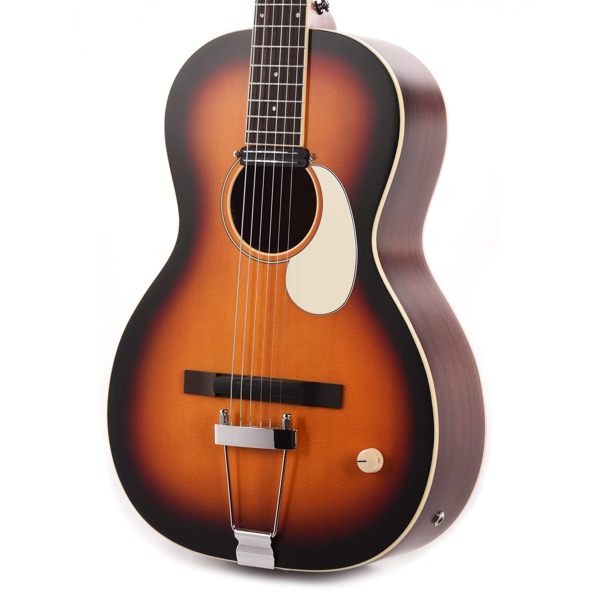 Orangewood Juniper Sunburst Live Rubber Bridge Parlor Acoustic Guitar Acoustic Guitars / Parlor