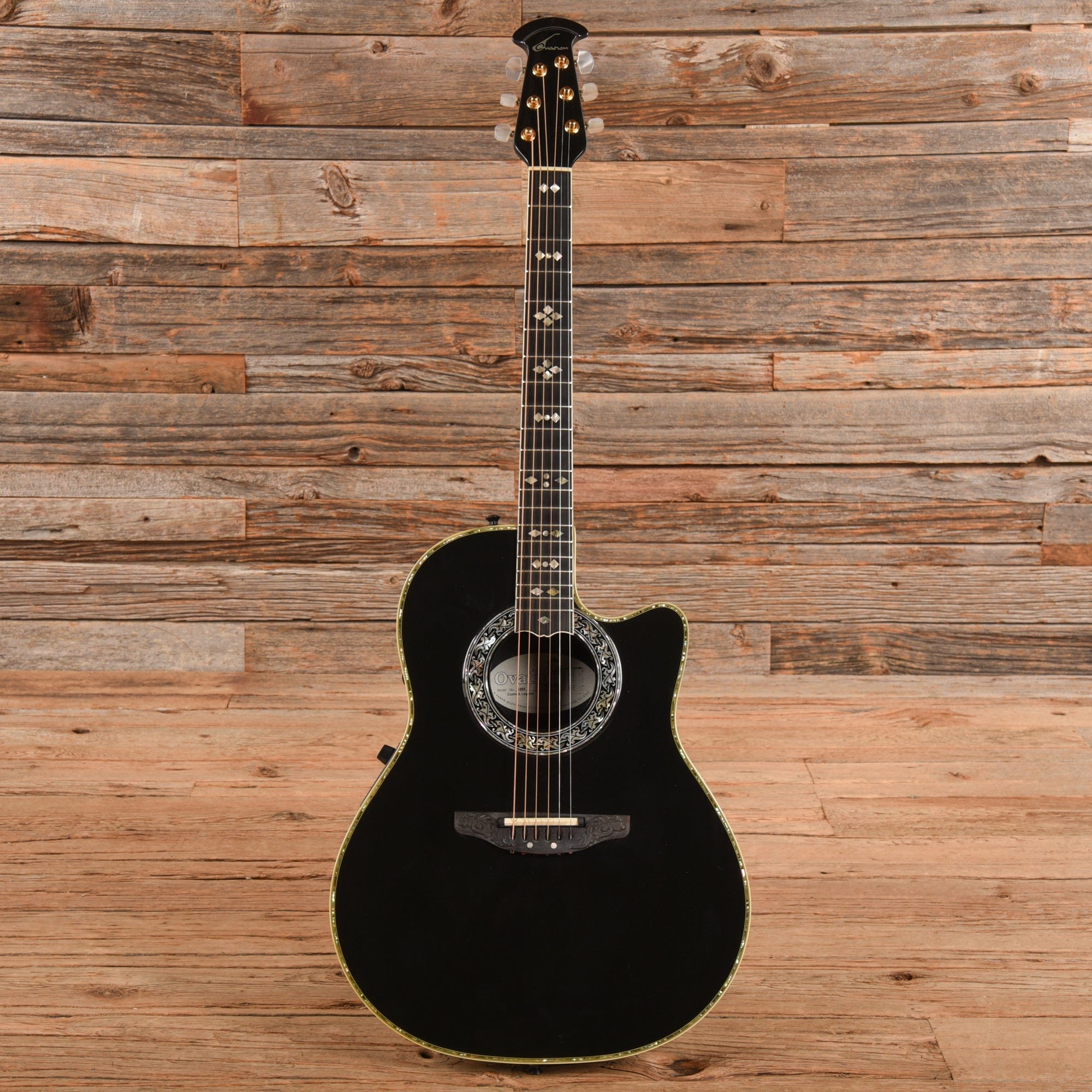 Ovation 1869 Custom Legend Black 1900 – Chicago Music Exchange