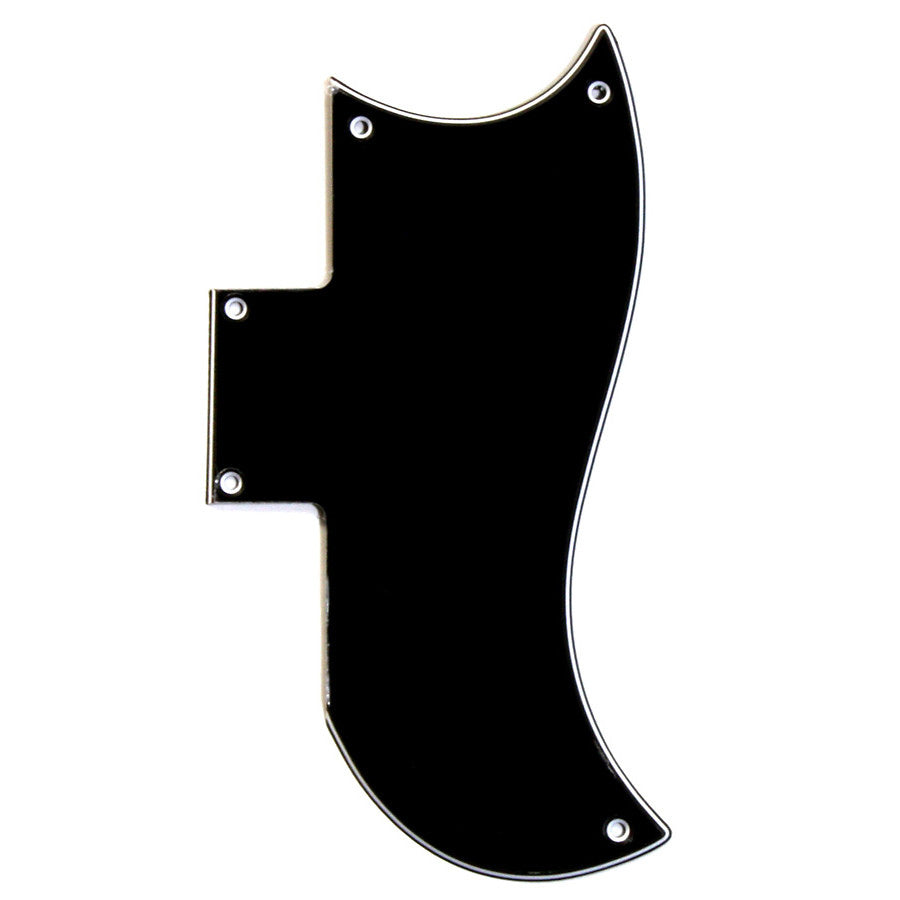 Allparts Pickguard for SG Small 3-Ply Black