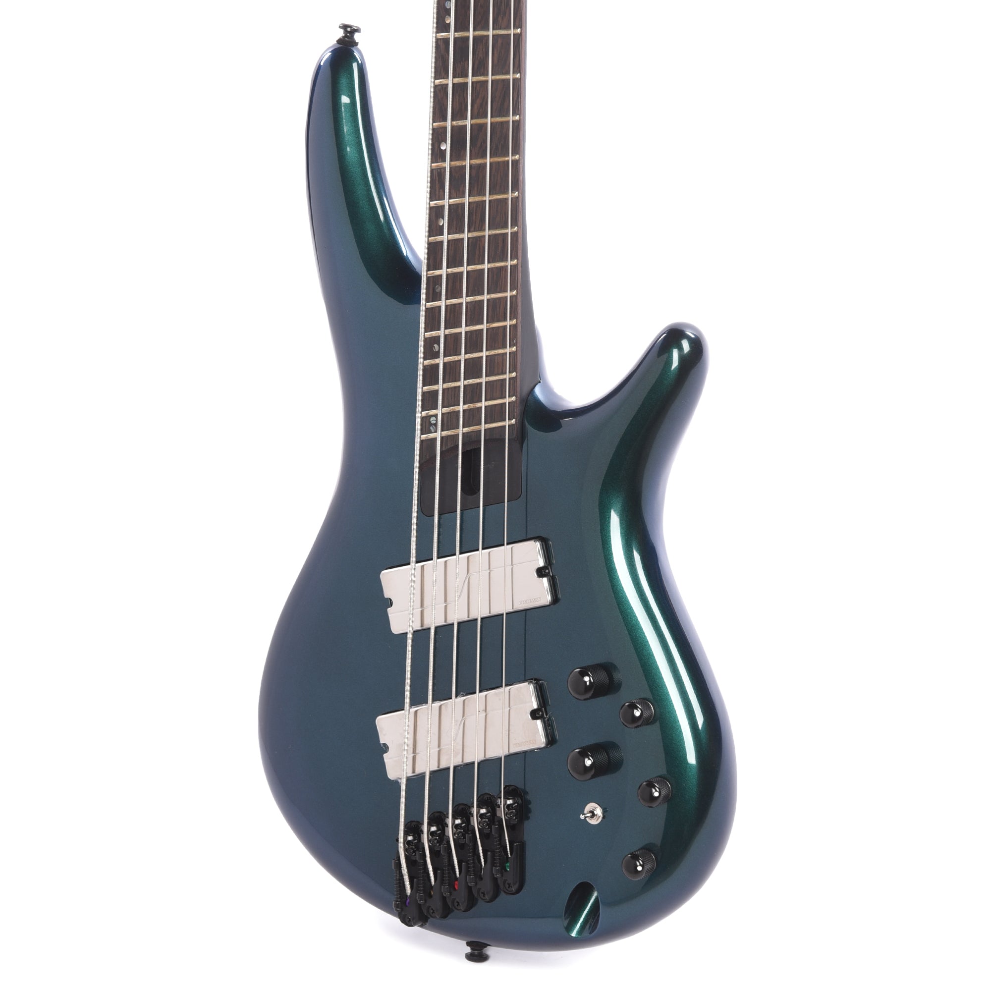 Ibanez SRMS725BCM Bass Workshop 5-String Electric Multiscale Bass Blue Chameleon