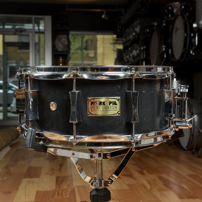 Pork Pie USA Maple Custom 10/12/14/22/6x14 Drum Kit 5pc Ebony Satin Drums and Percussion / Acoustic Drums / Full Acoustic Kits