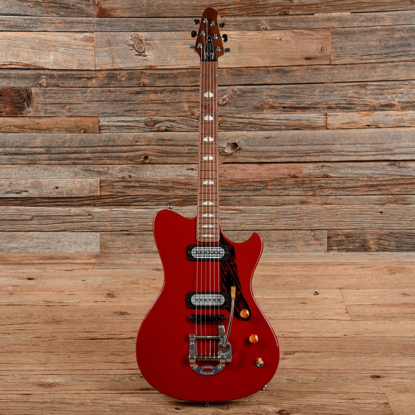 Powers Electric A-Type Signal Red 2023 Electric Guitars / Solid Body