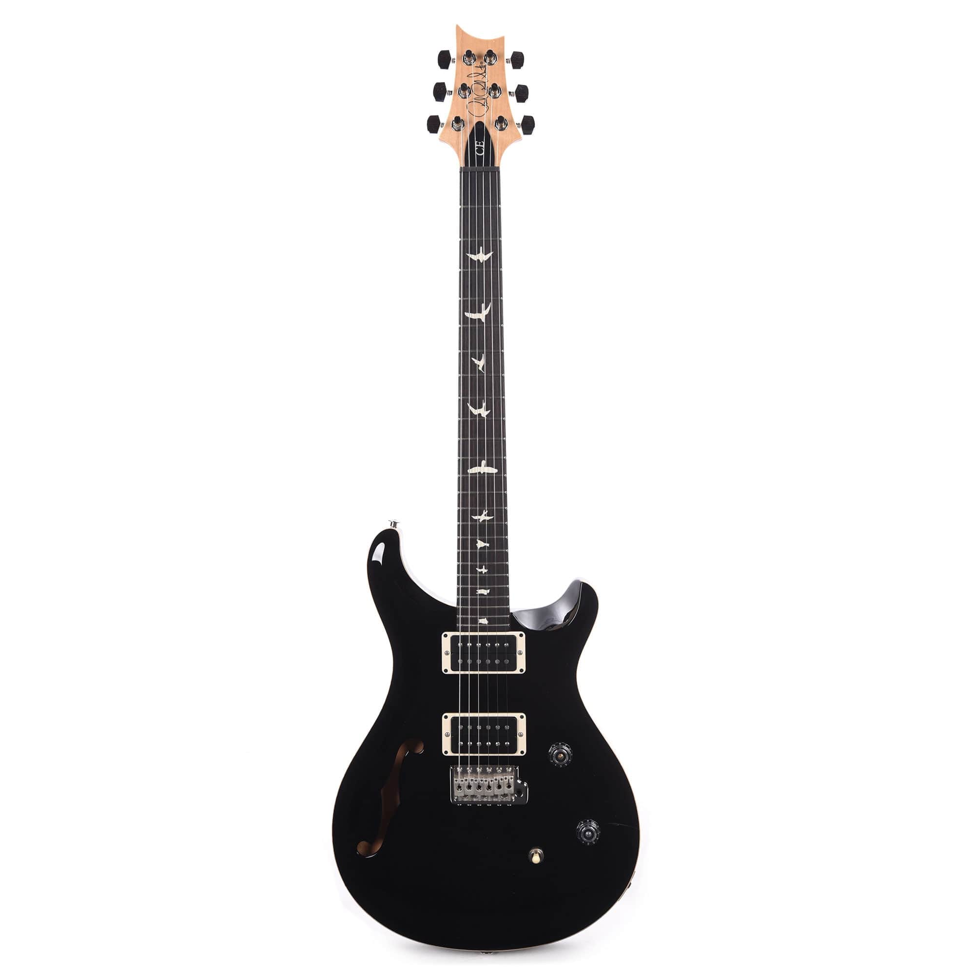 PRS CE 24 Semi-Hollow Black Electric Guitars / Semi-Hollow