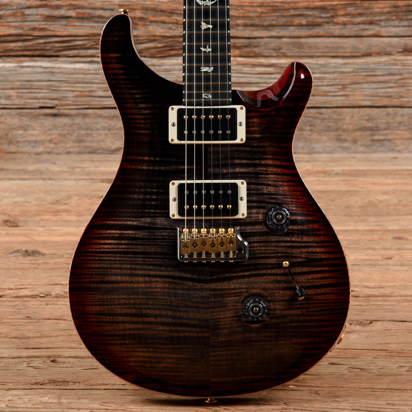 PRS Custom 24 10-Top Charcoal Cherry Burst 2019 Electric Guitars / Solid Body