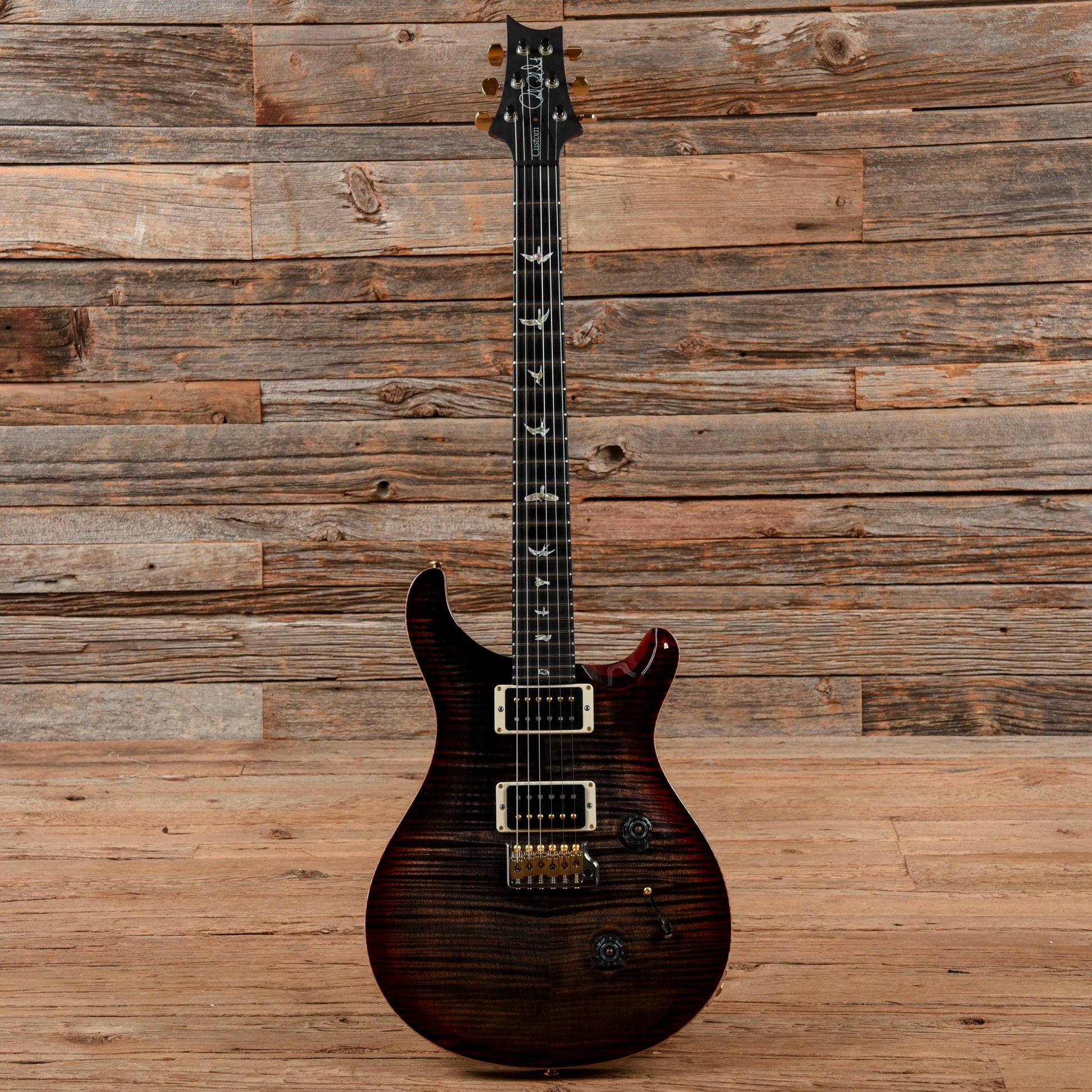 PRS Custom 24 10-Top Charcoal Cherry Burst 2019 Electric Guitars / Solid Body