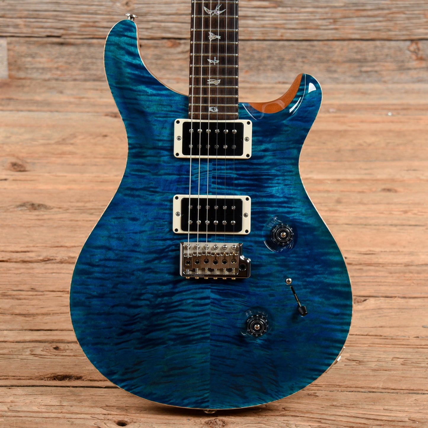 PRS Custom 24 10-Top Cobalt Blue 2012 Electric Guitars / Solid Body