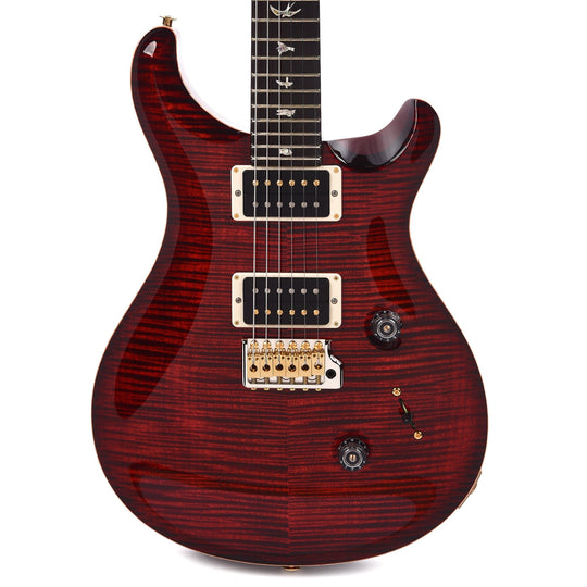 PRS Custom 24 10 Top Fire Red Burst Electric Guitars / Solid Body