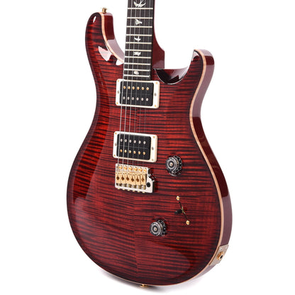 PRS Custom 24 10 Top Fire Red Burst Electric Guitars / Solid Body