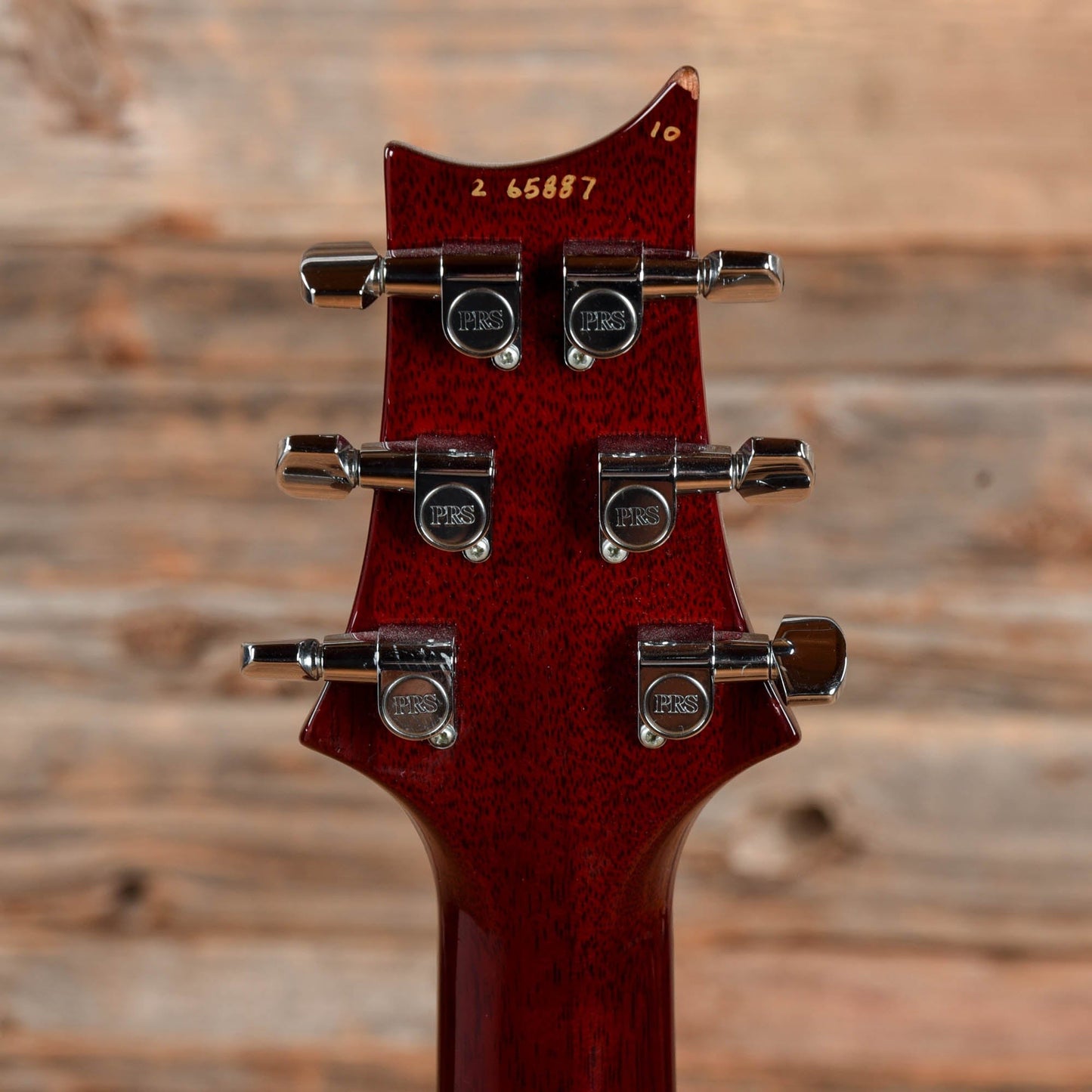 PRS Custom 24 10-Top Red 2002 Electric Guitars / Solid Body