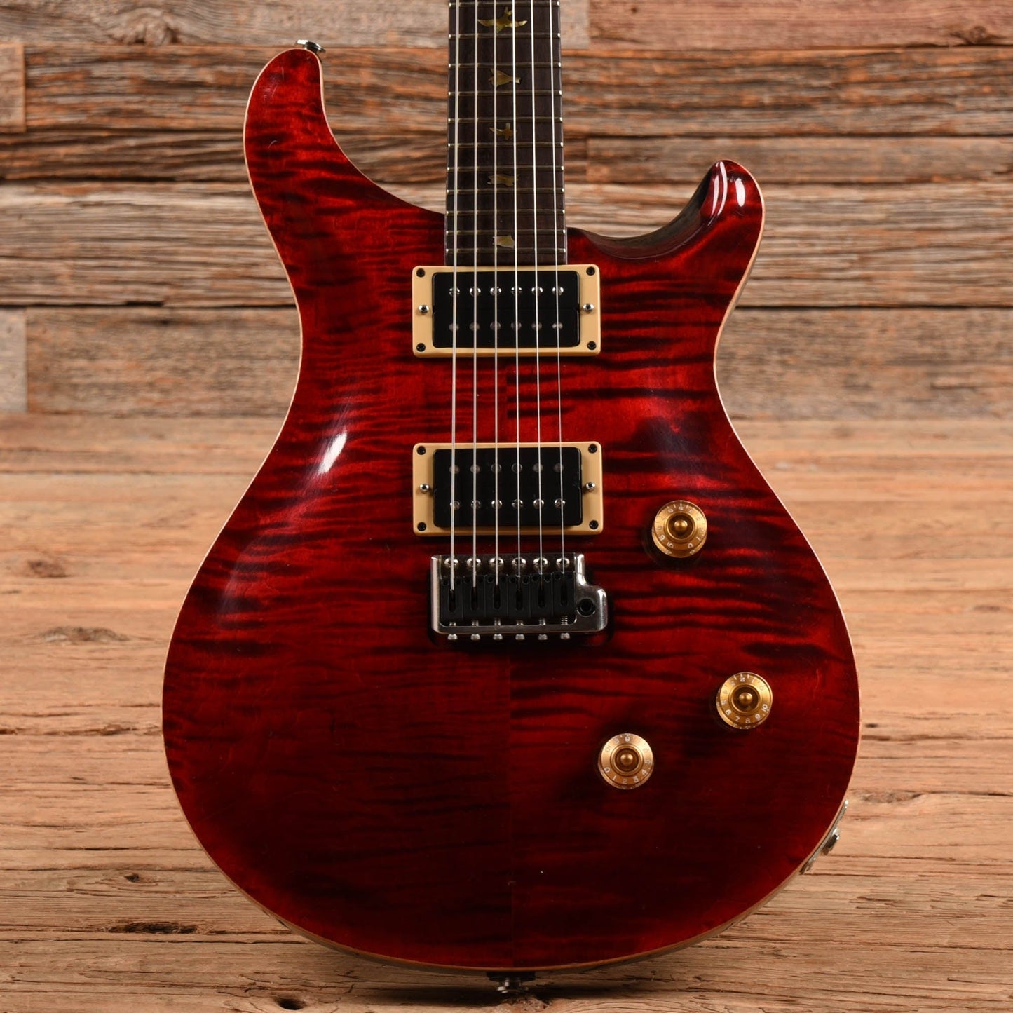 PRS Custom 24 Red 1988 Electric Guitars / Solid Body