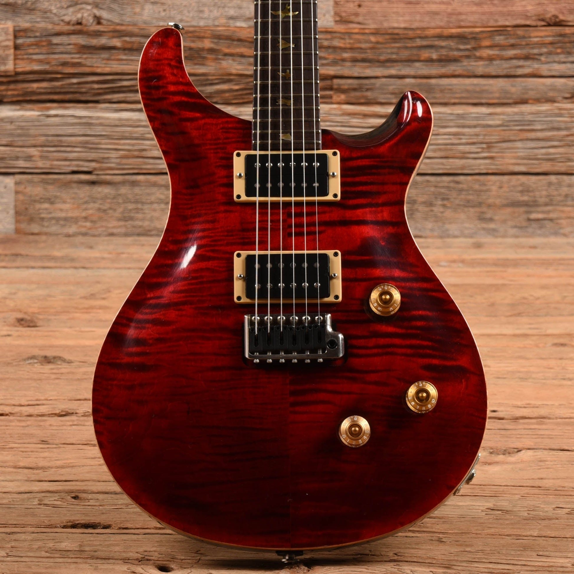 PRS Custom 24 Red 1988 Electric Guitars / Solid Body