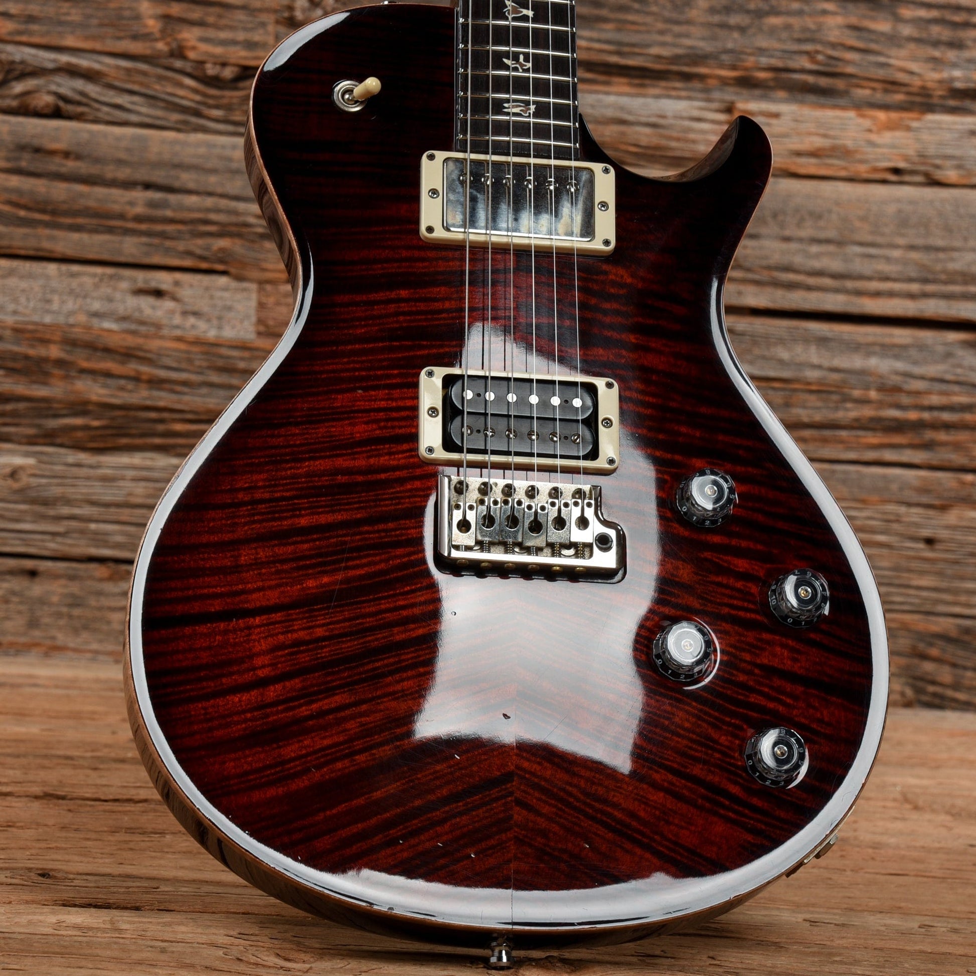 PRS Mark Tremonti Signature Tremolo 10-Top Black Cherry 2011 Electric Guitars / Solid Body