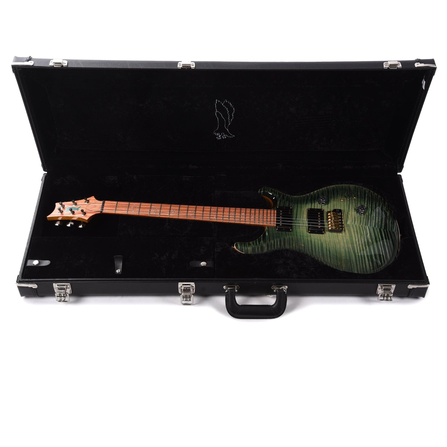 PRS Private Stock #10447 Custom 24 Sage Glow Curly Maple w/Korina Body, Neck, & Tulipwood Fingerboard Electric Guitars / Solid Body