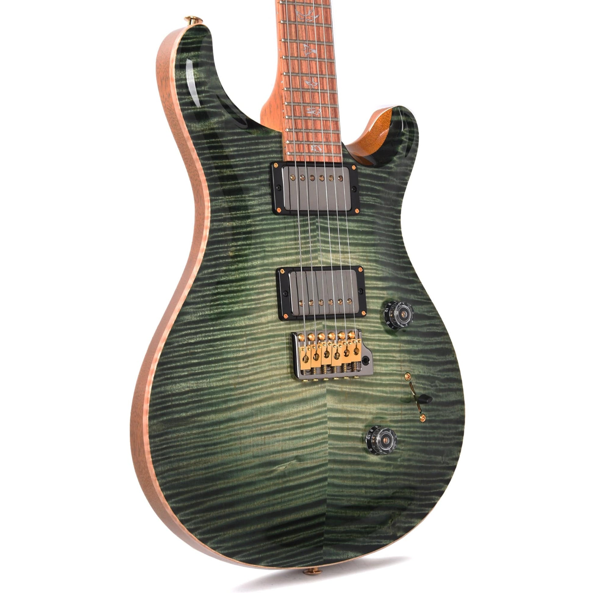 PRS Private Stock #10447 Custom 24 Sage Glow Curly Maple w/Korina Body, Neck, & Tulipwood Fingerboard Electric Guitars / Solid Body