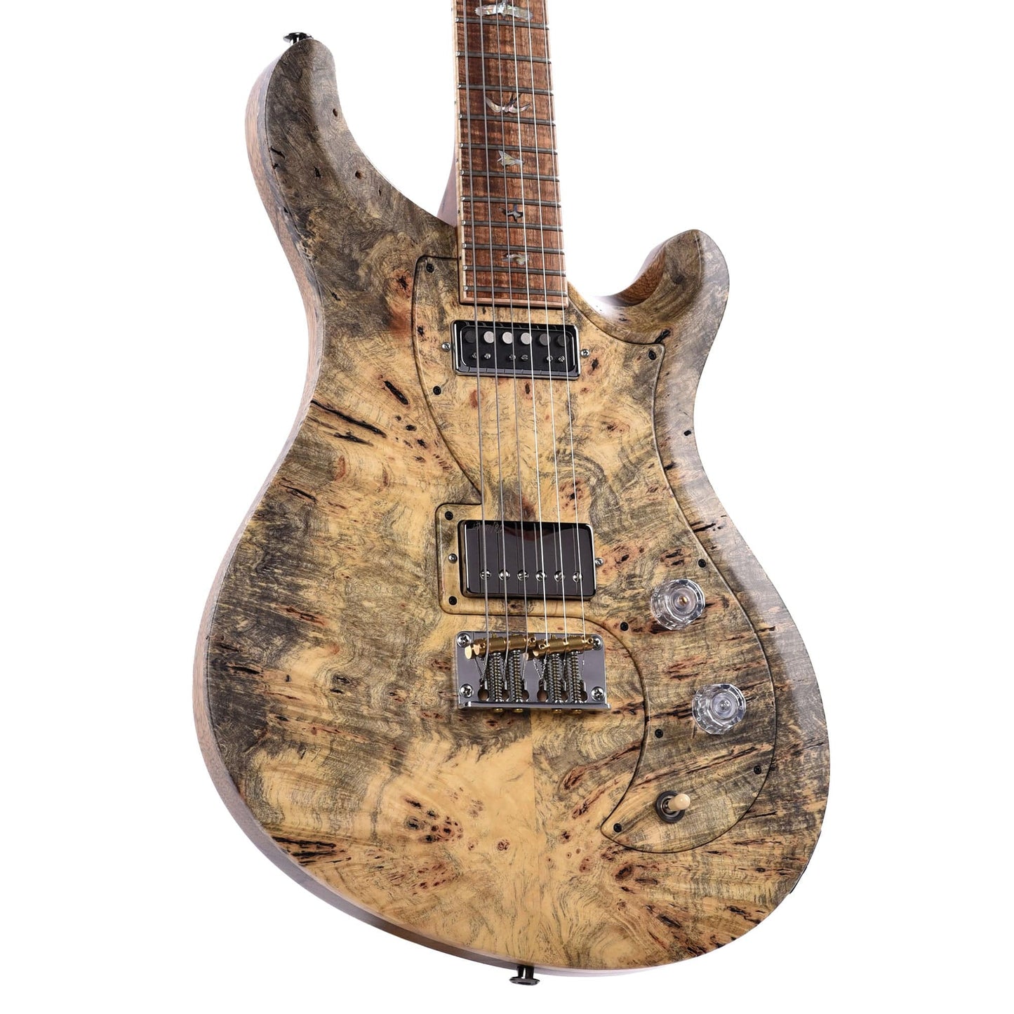 PRS Private Stock #10458 Vela Buckeye Burl w/Roasted Curly Maple Neck, Tasmanian Blackwood Fingerboard, & Buckeye Burl Pickguard Electric Guitars / Solid Body