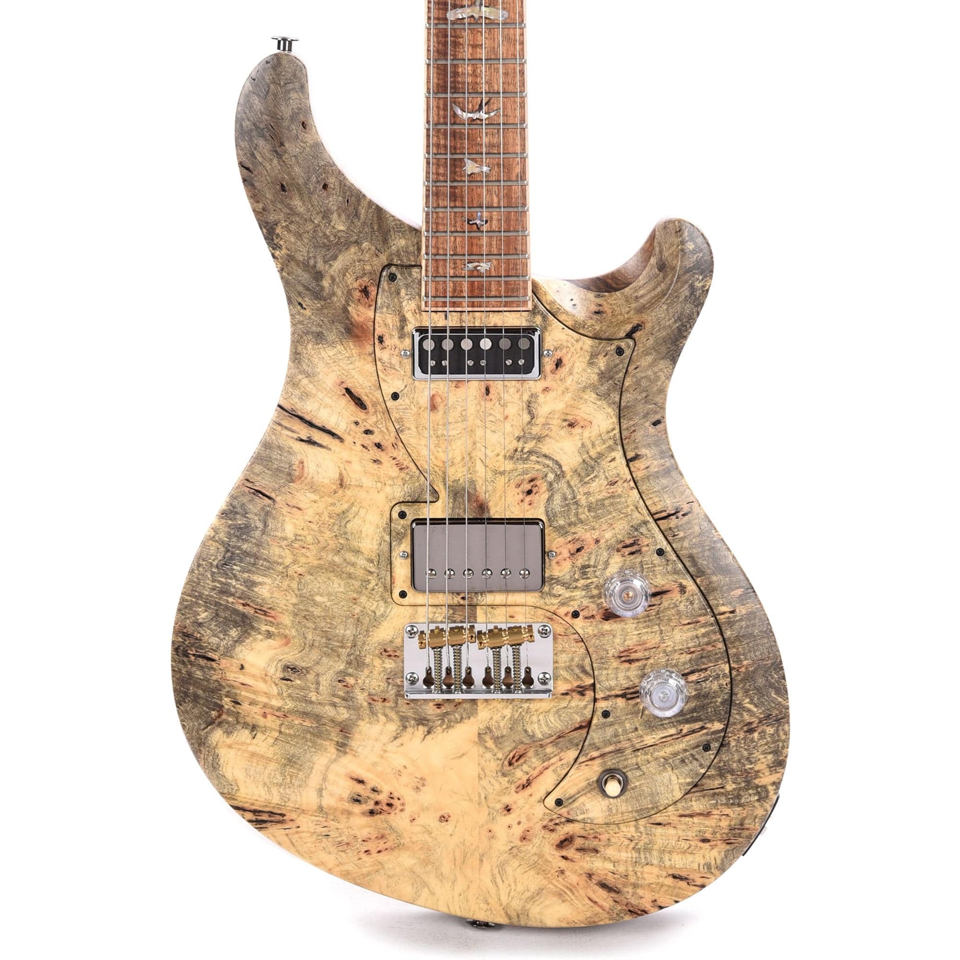 PRS Private Stock #10458 Vela Buckeye Burl w/Roasted Curly Maple Neck, Tasmanian Blackwood Fingerboard, & Buckeye Burl Pickguard Electric Guitars / Solid Body