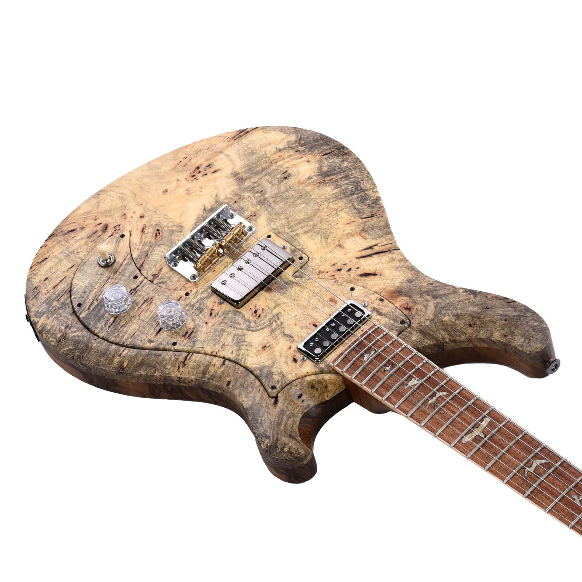 PRS Private Stock #10458 Vela Buckeye Burl w/Roasted Curly Maple Neck, Tasmanian Blackwood Fingerboard, & Buckeye Burl Pickguard Electric Guitars / Solid Body