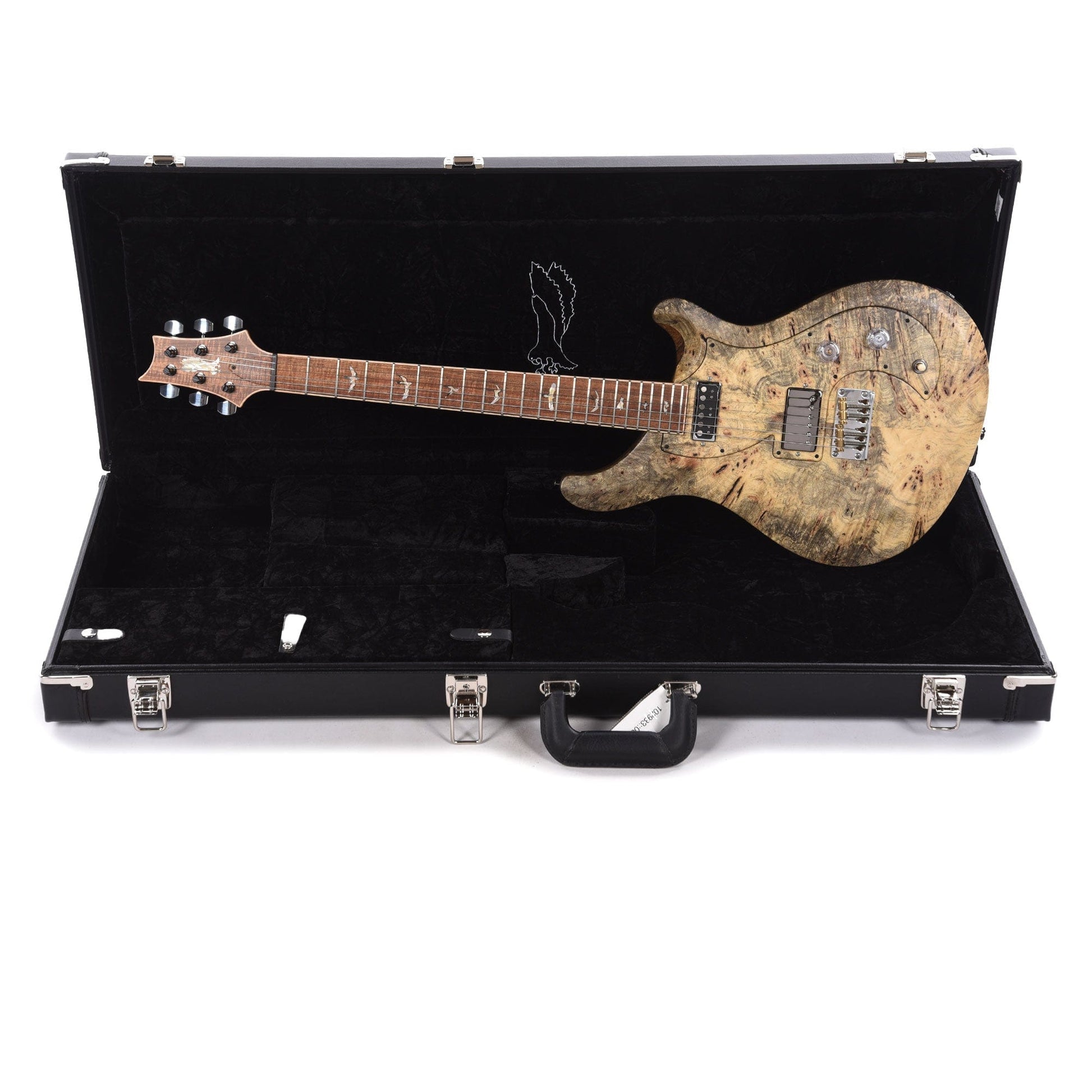 PRS Private Stock #10458 Vela Buckeye Burl w/Roasted Curly Maple Neck, Tasmanian Blackwood Fingerboard, & Buckeye Burl Pickguard Electric Guitars / Solid Body