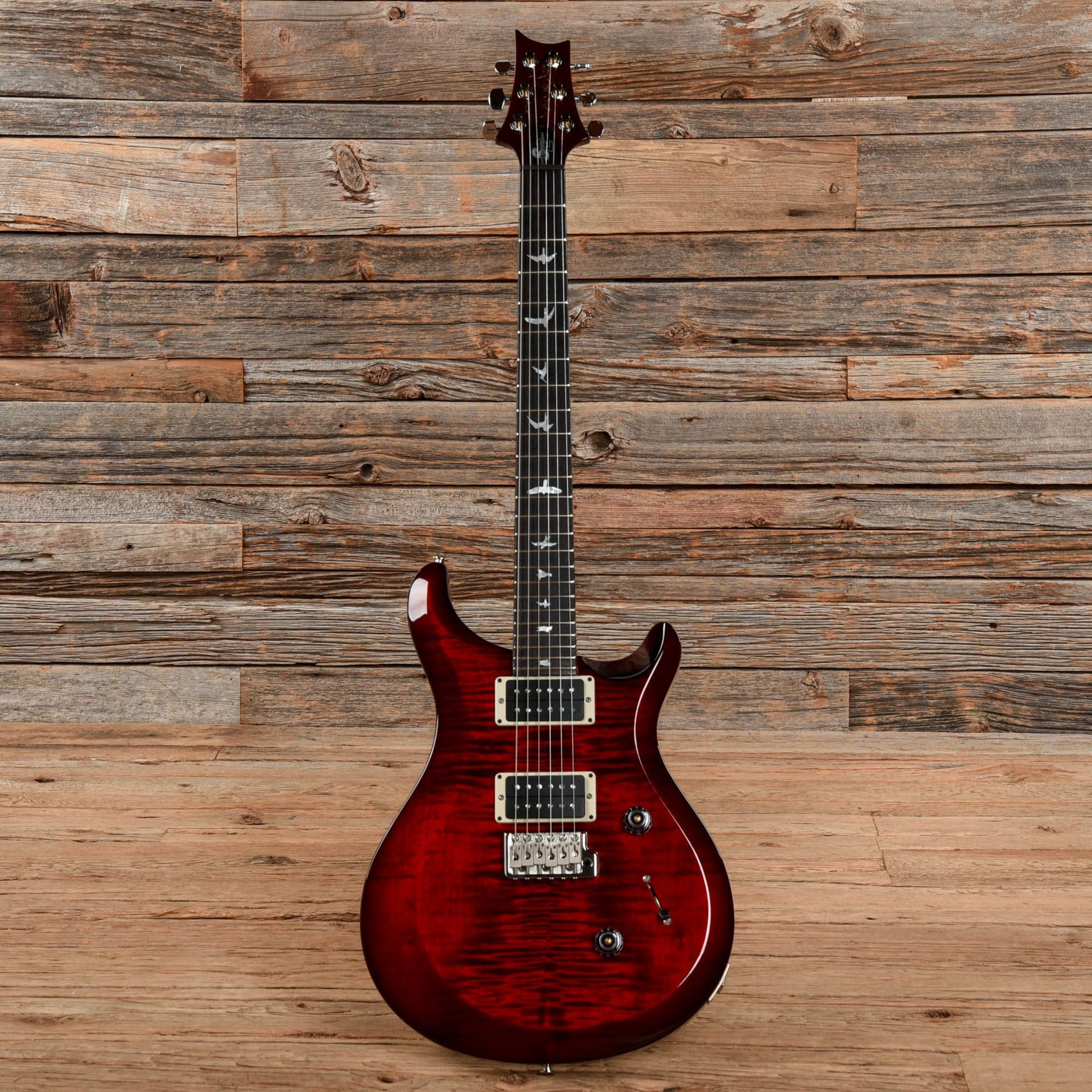 PRS S2 Custom 24 10th Anniversary Fire Red Burst 2023 Electric Guitars / Solid Body