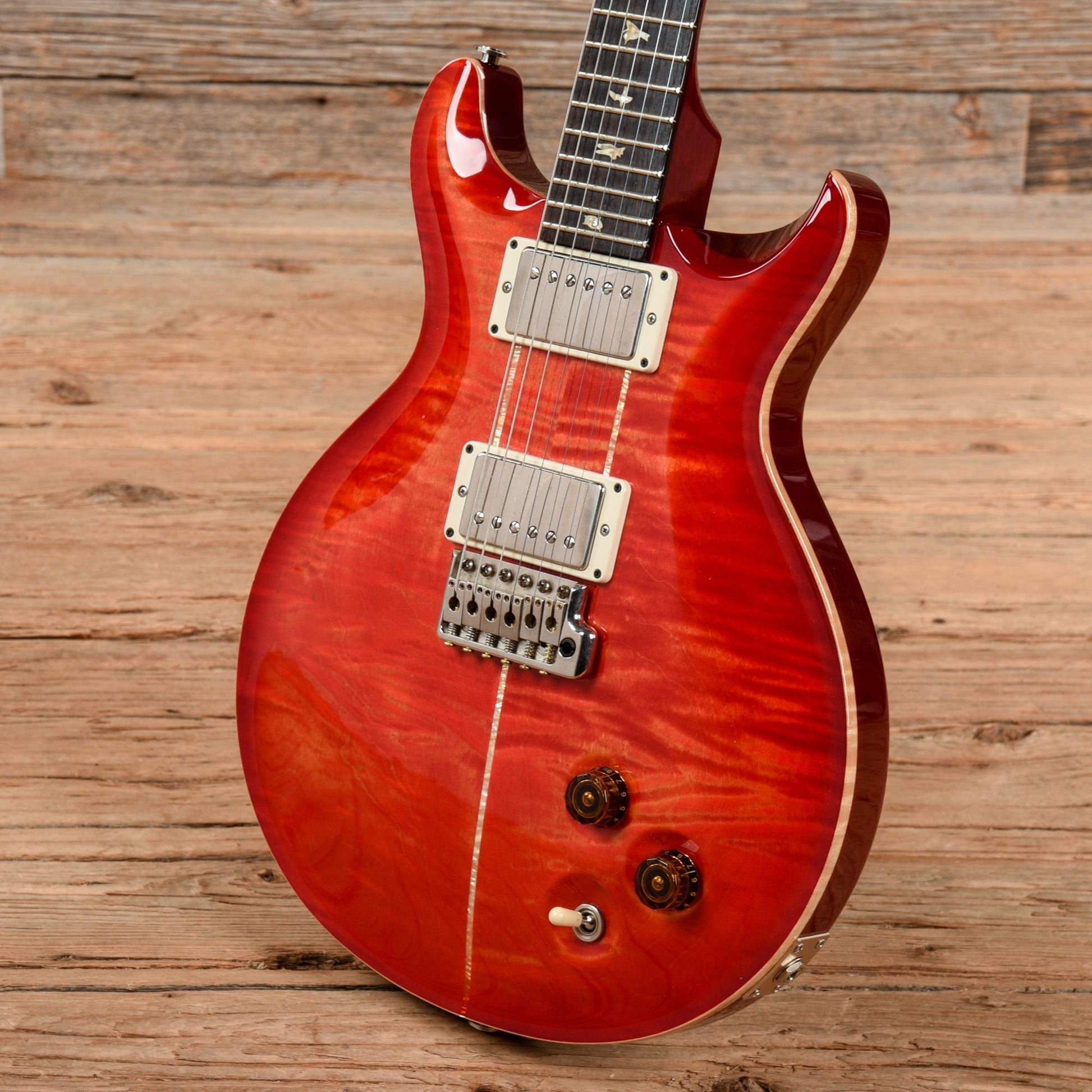 PRS Santana Retro Blood Orange 2015 Electric Guitars / Solid Body